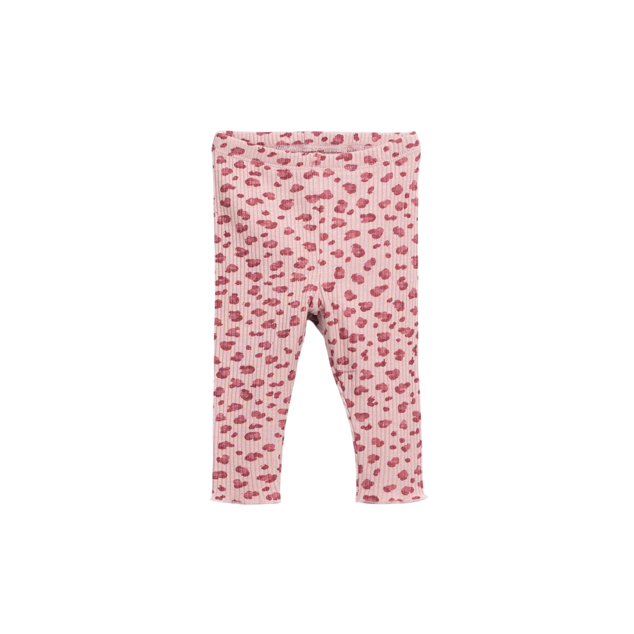 Baby Leggings Rib Rose