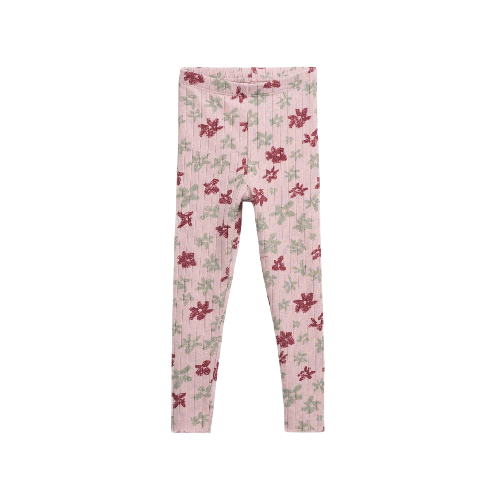 Rib Rose leggings