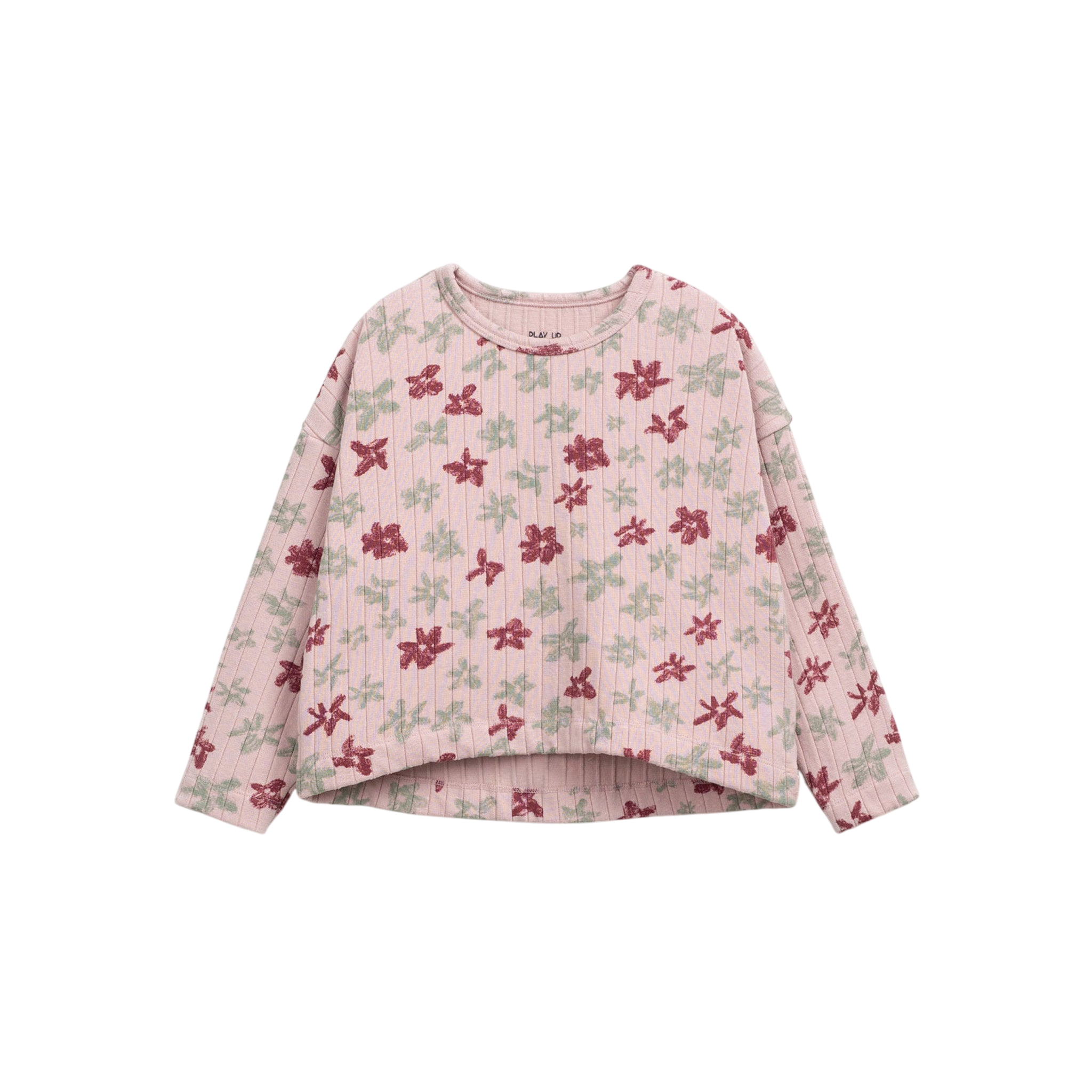Langarmshirt Rib Rose