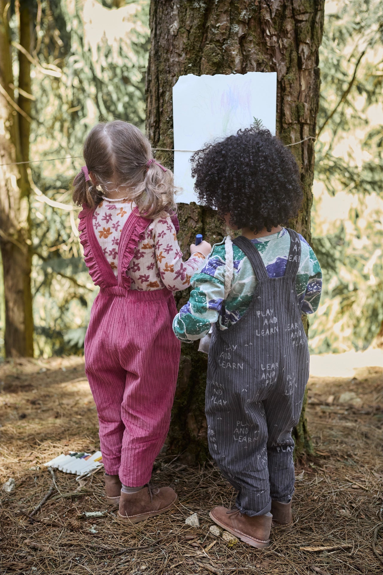 Langarmshirt Rib Rose