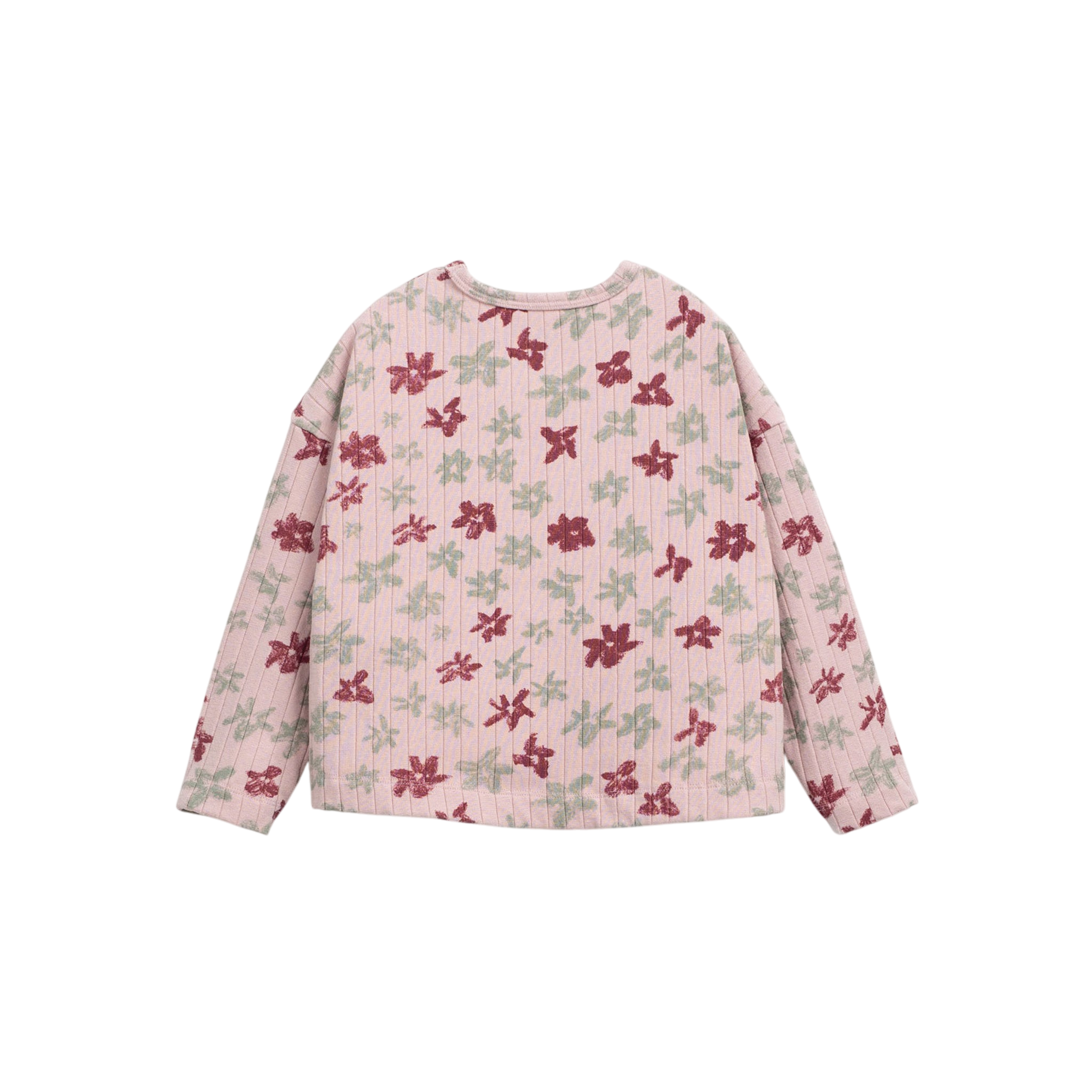 Langarmshirt Rib Rose