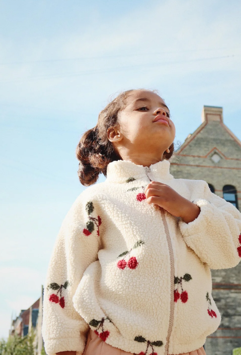 Jacket Jody Teddy Ma Grande Cerise