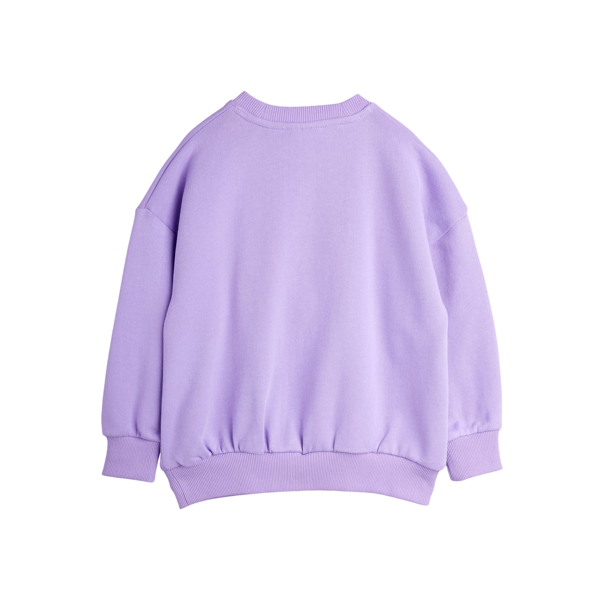 Sweatshirt Cat With Bowtie Chenille Purple