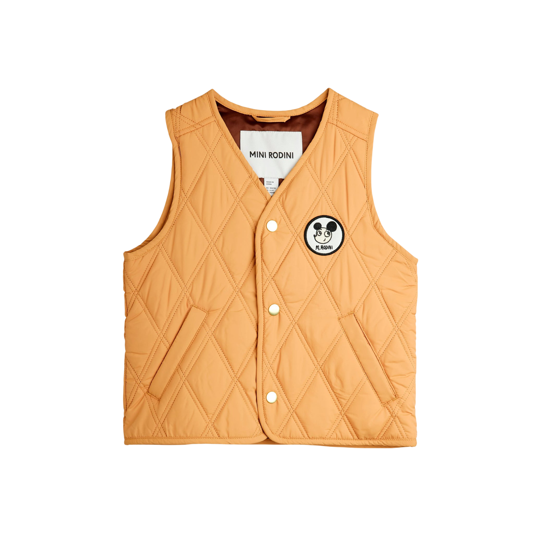 Weste Ritzratz Patch Quilted Beige