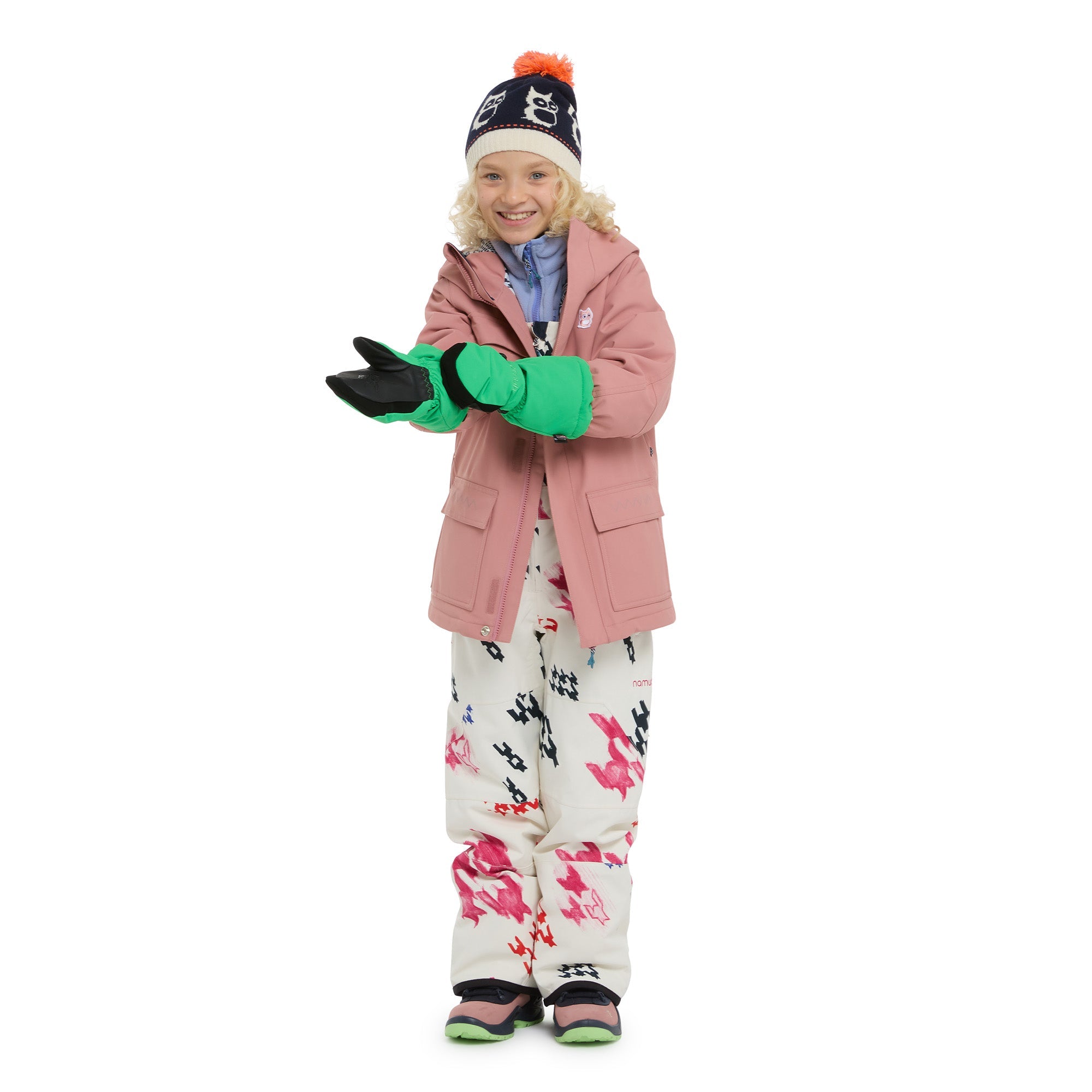 Veste de ski Mission Dark rose