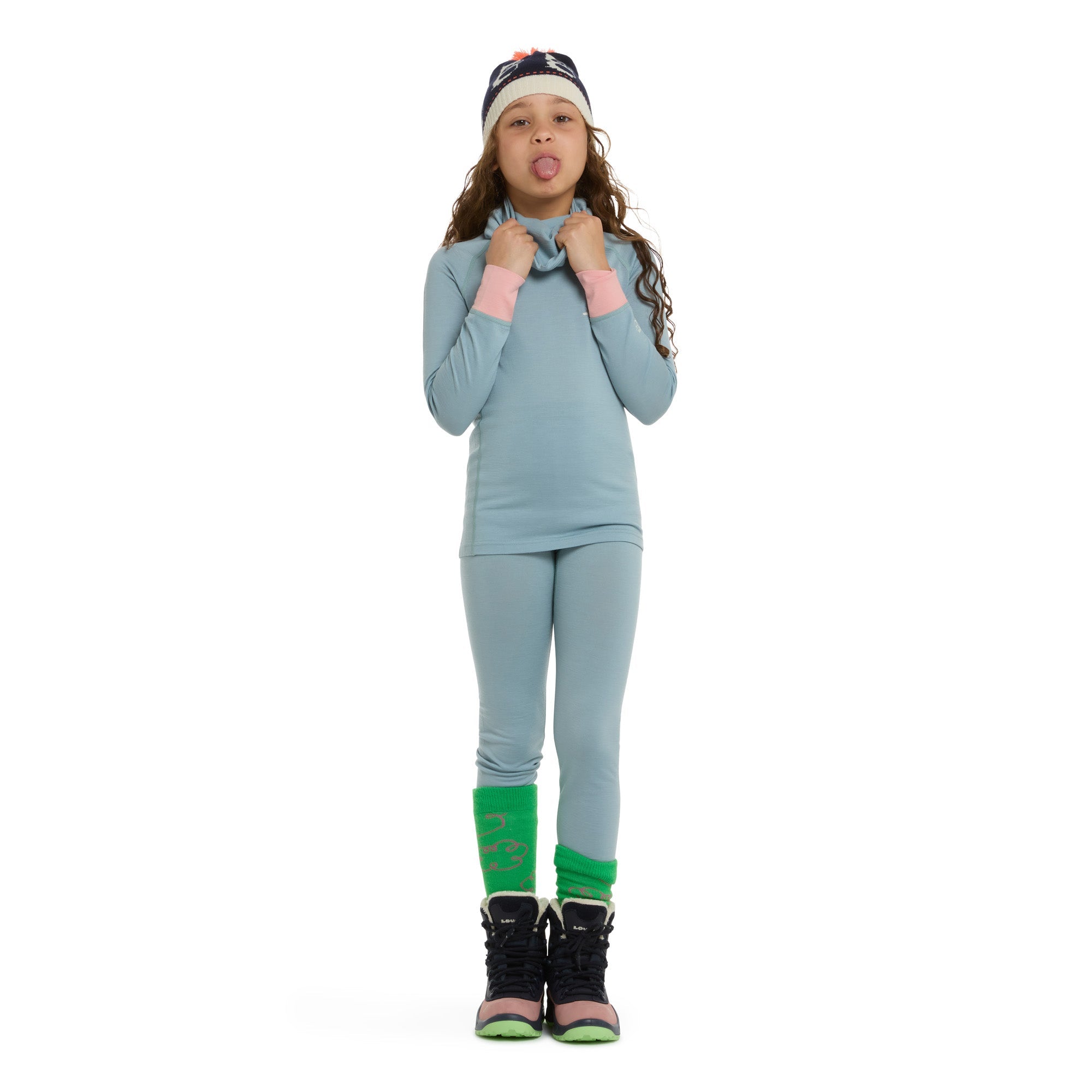 Leggings Sova Merino Ice blue