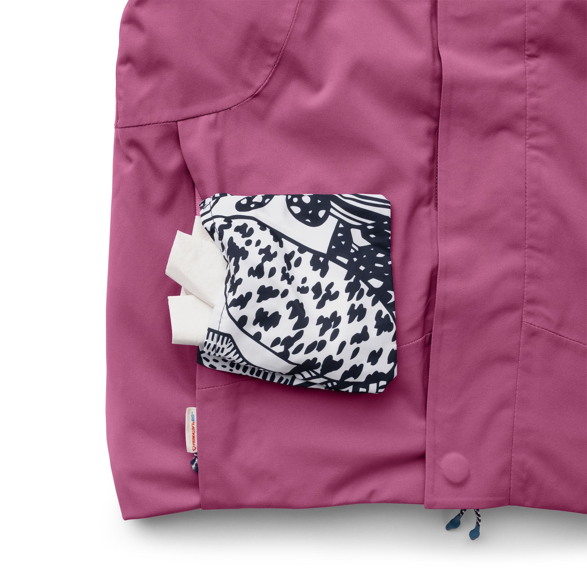 Veste de ski Neve Ruby red