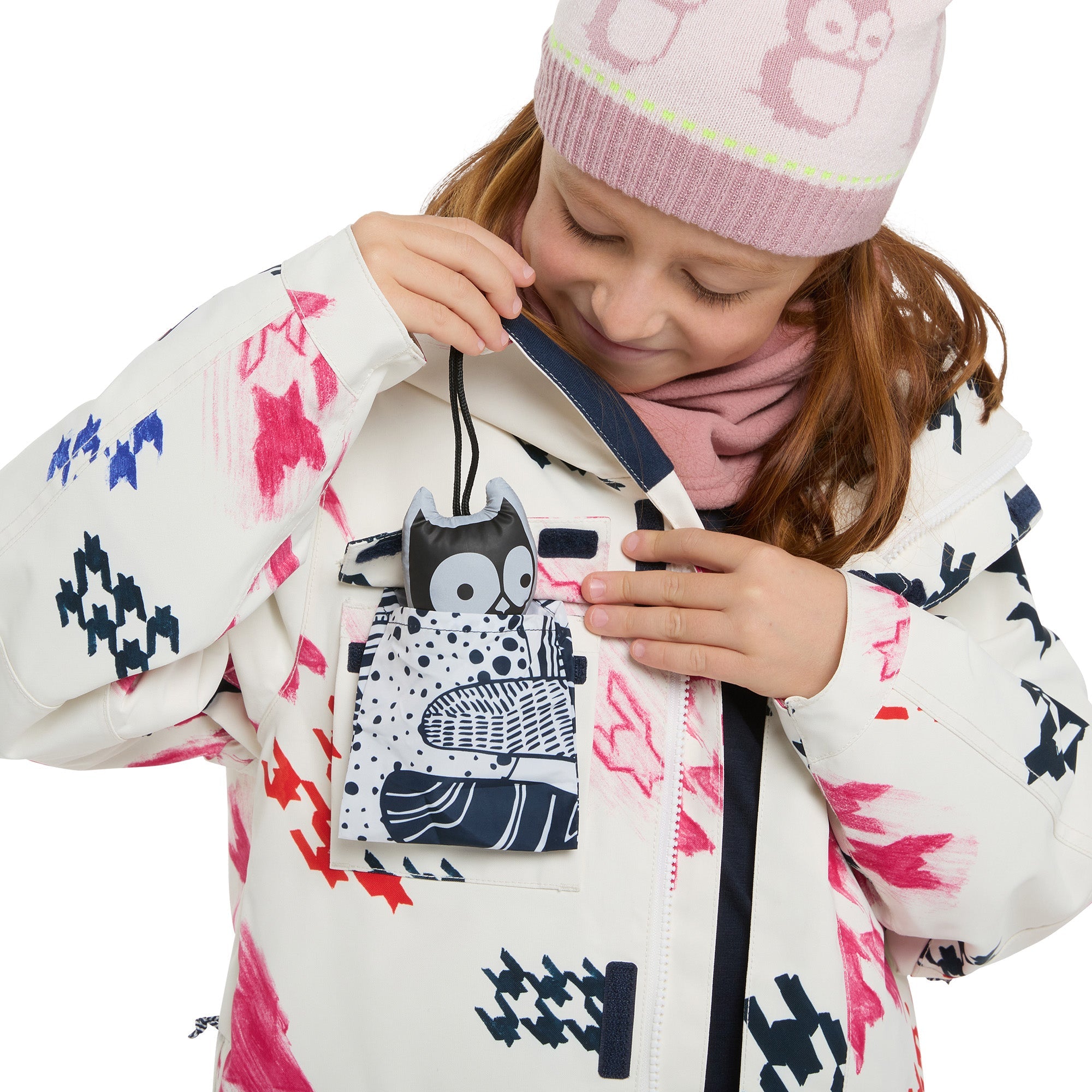 Skijacke Mission Gerum Off white