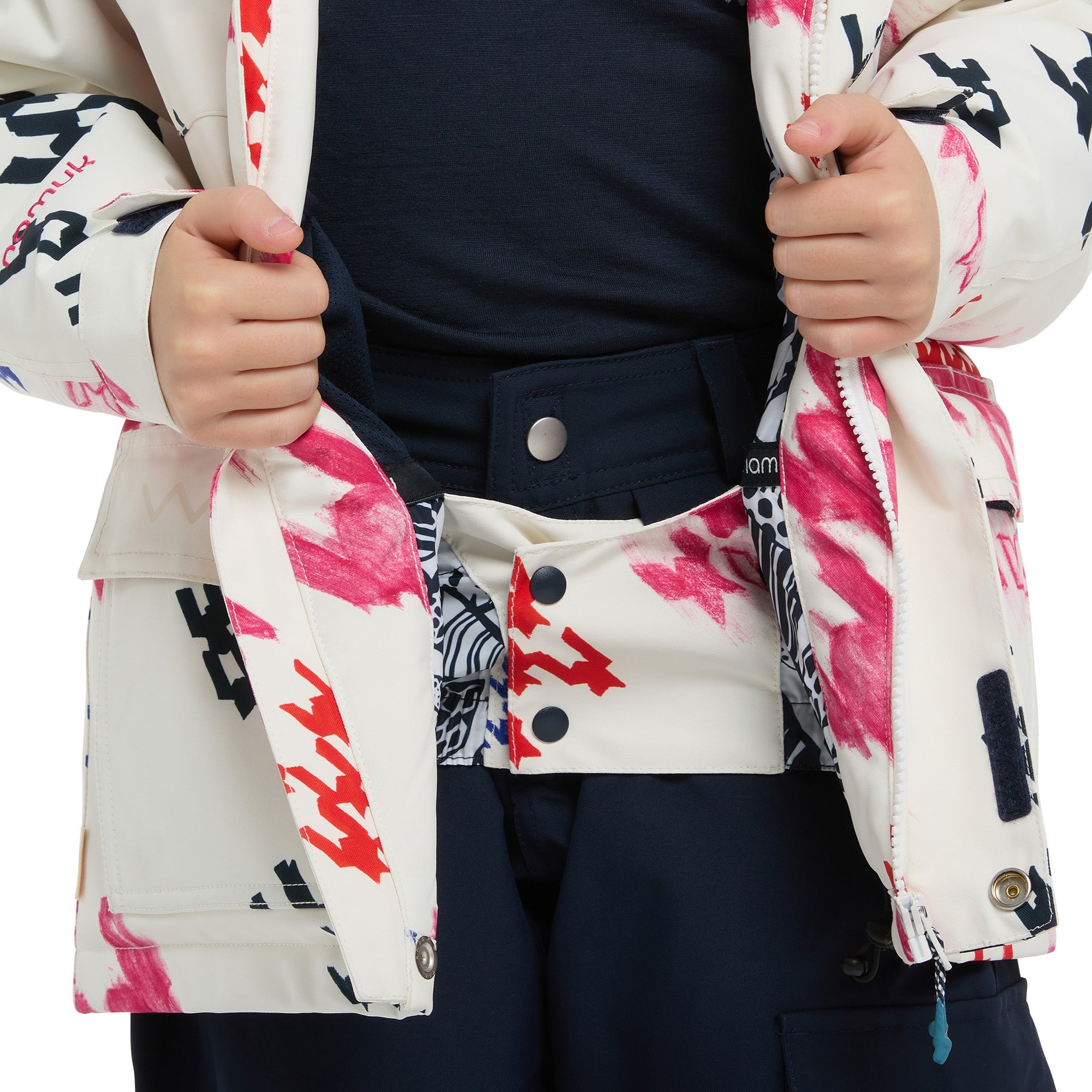 Skijacke Mission Gerum Off white