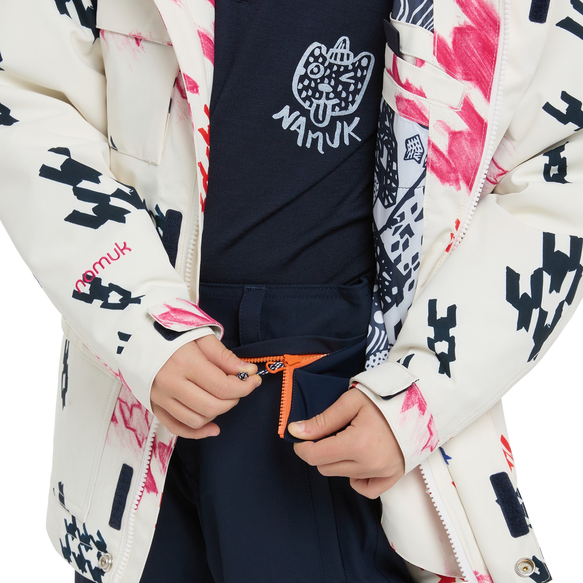 Skijacke Mission Gerum Off white