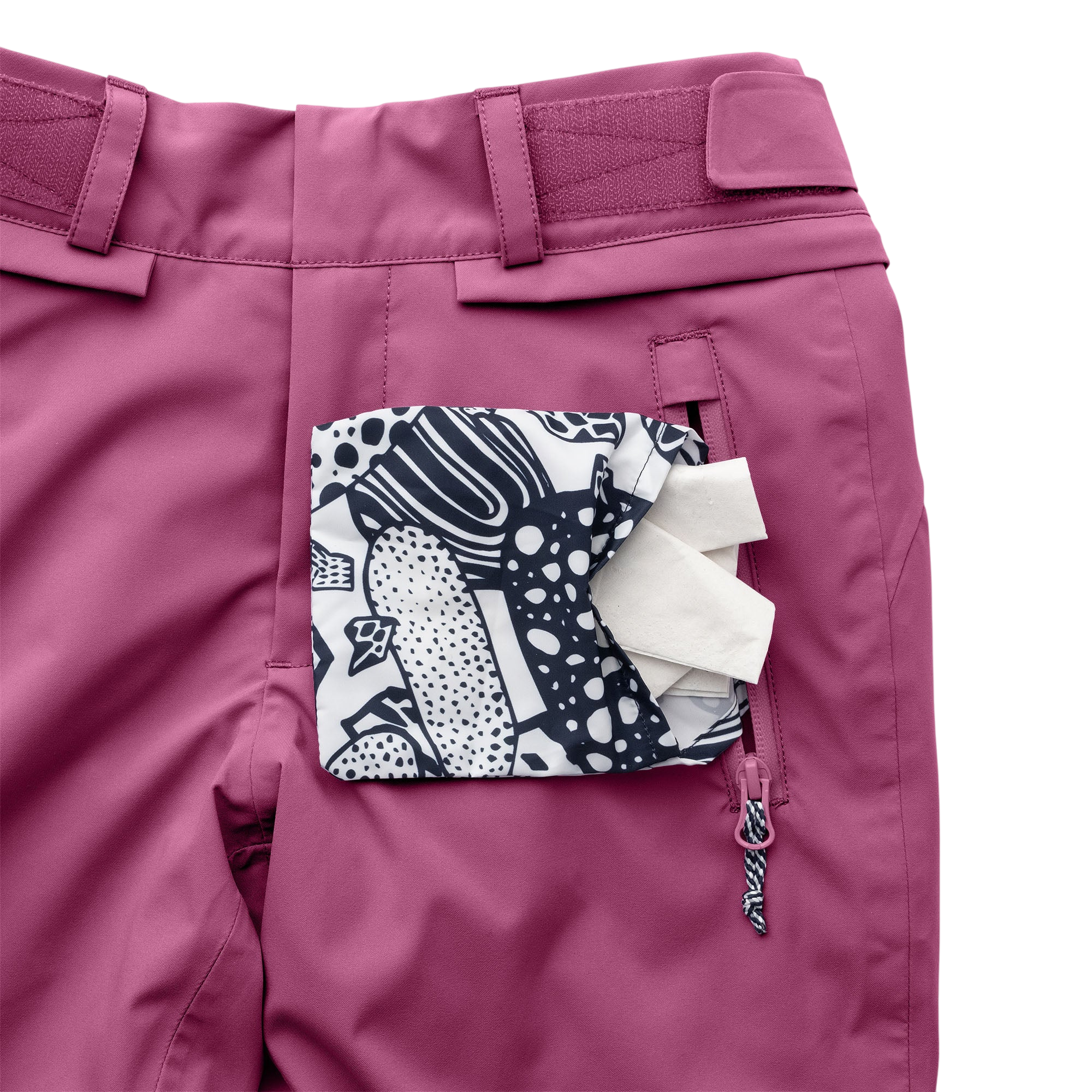 Pantalon de ski Lumi Ruby red