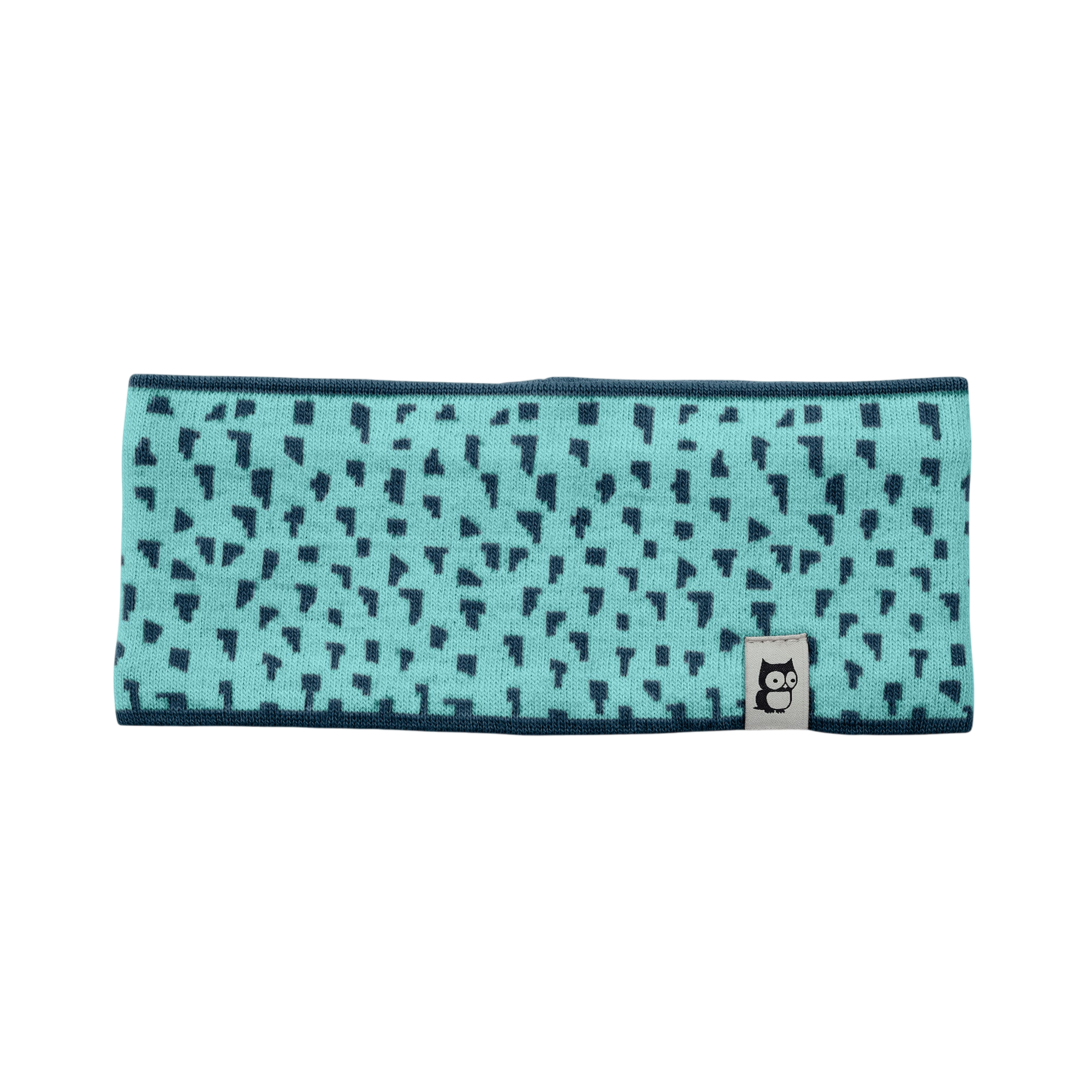 Stirnband Ciel Merino Tittles Manbali blue / Deep petrol