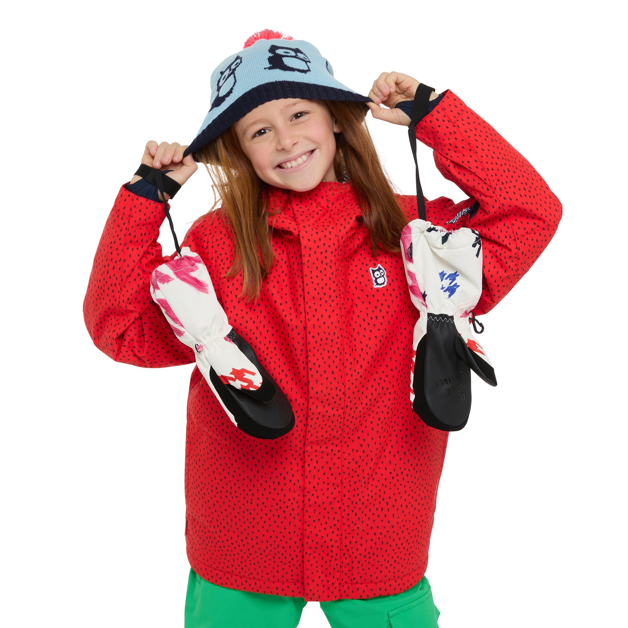 Veste de ski Tove Tittles Real red