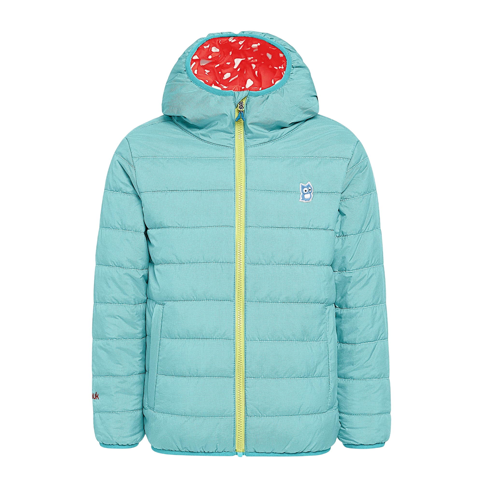 Jacke PrimaLoft Underground glow Manbali blue / Real red