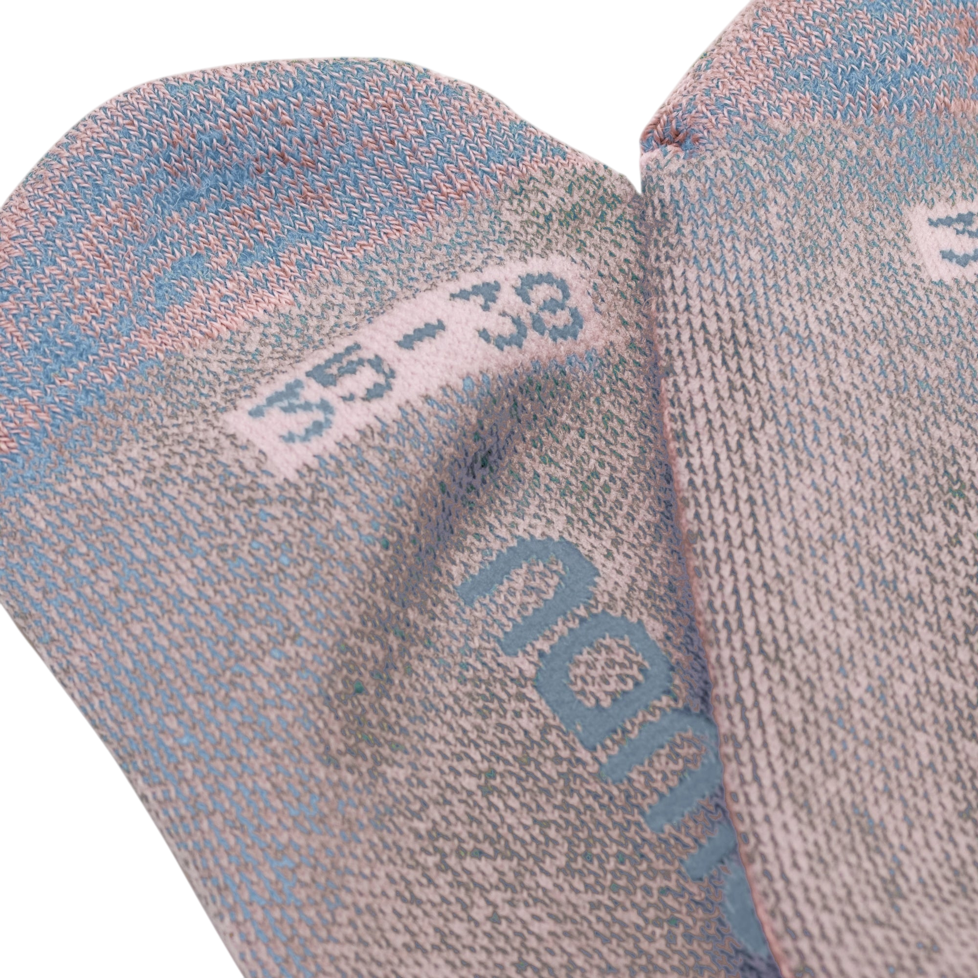 Chaussettes de ski Clouds Merino Sunset rose / Purple blue