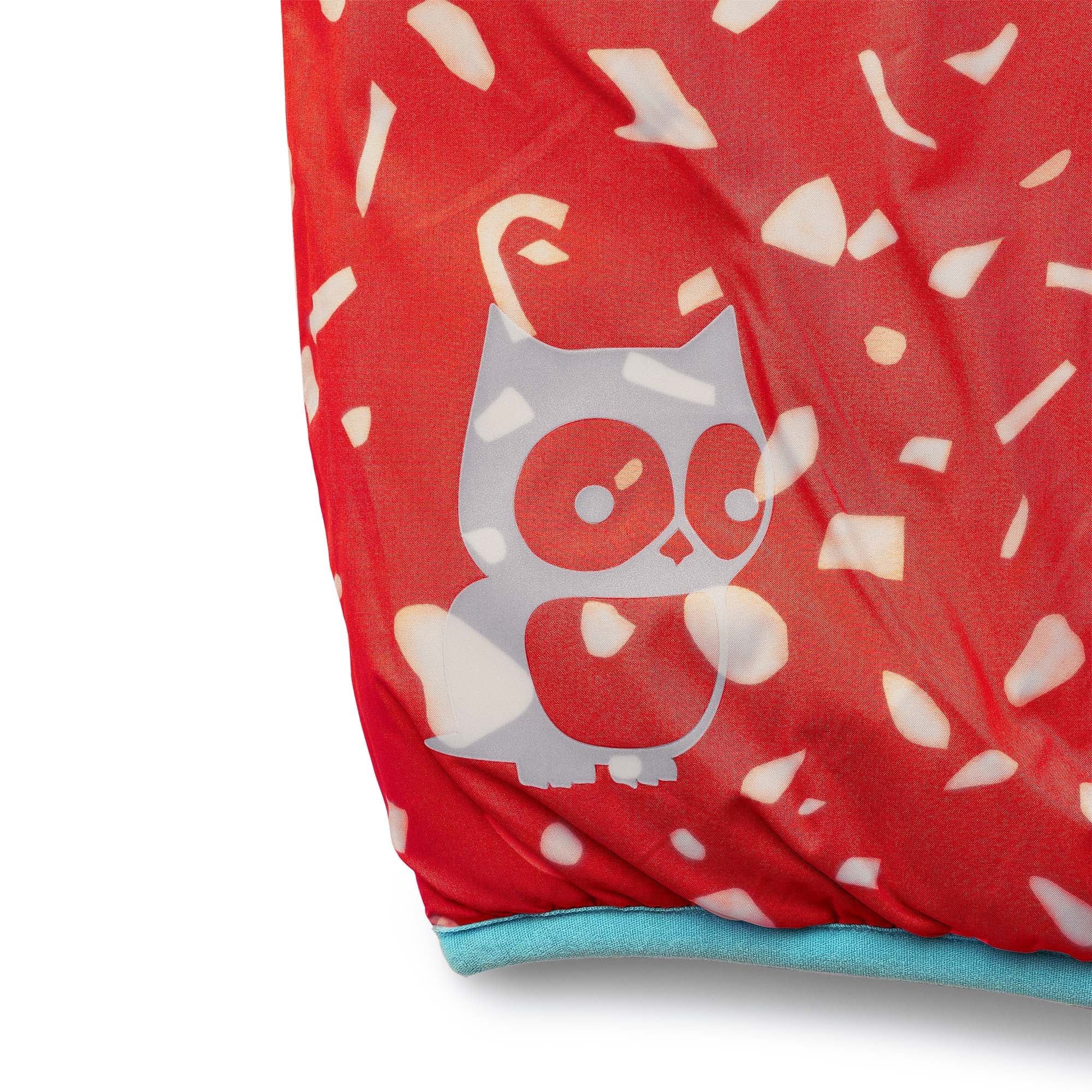 Jacket PrimaLoft Underground glow Manbali blue / Real red