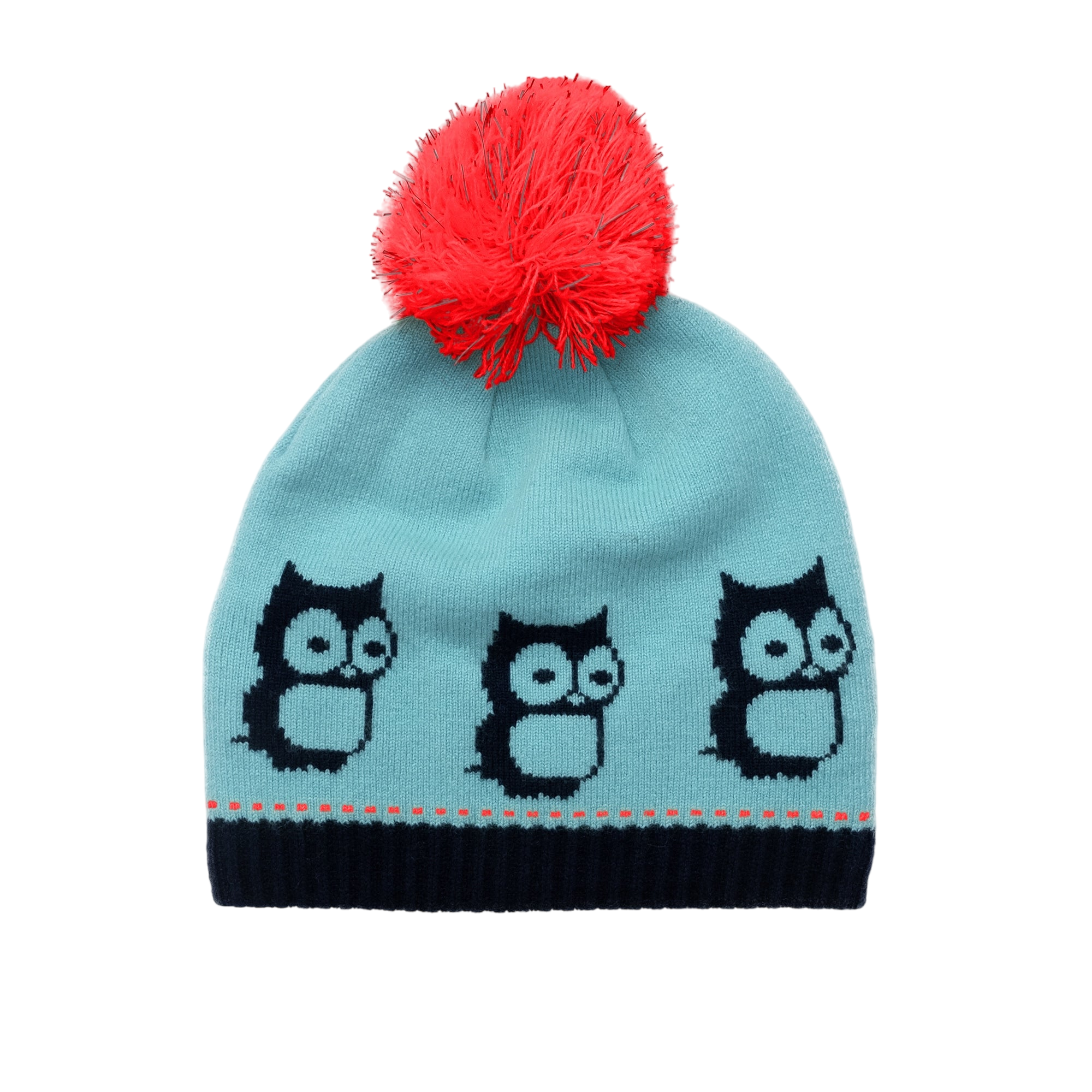 Beanie Logo Ice blue / True navy