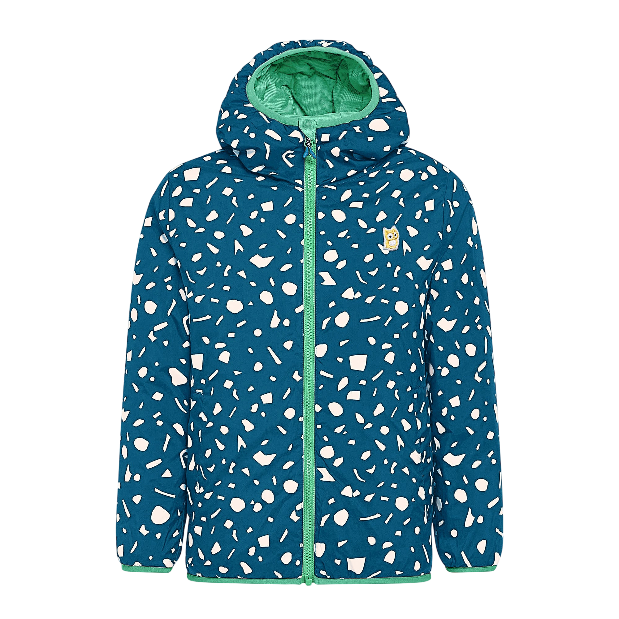 Jacke PrimaLoft Underground Glow Rana green / Deep petrol