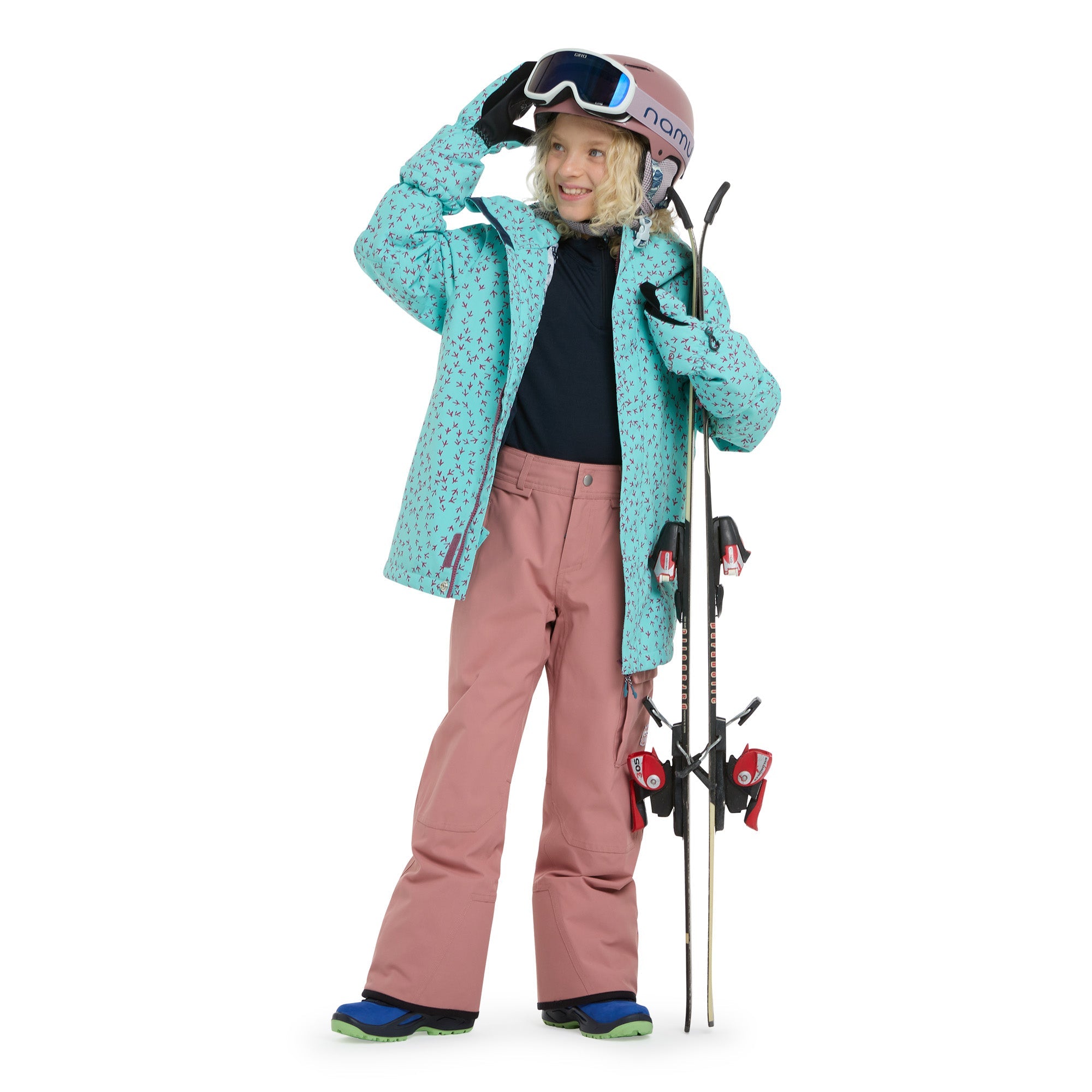 Skihose Crusade Dark rose