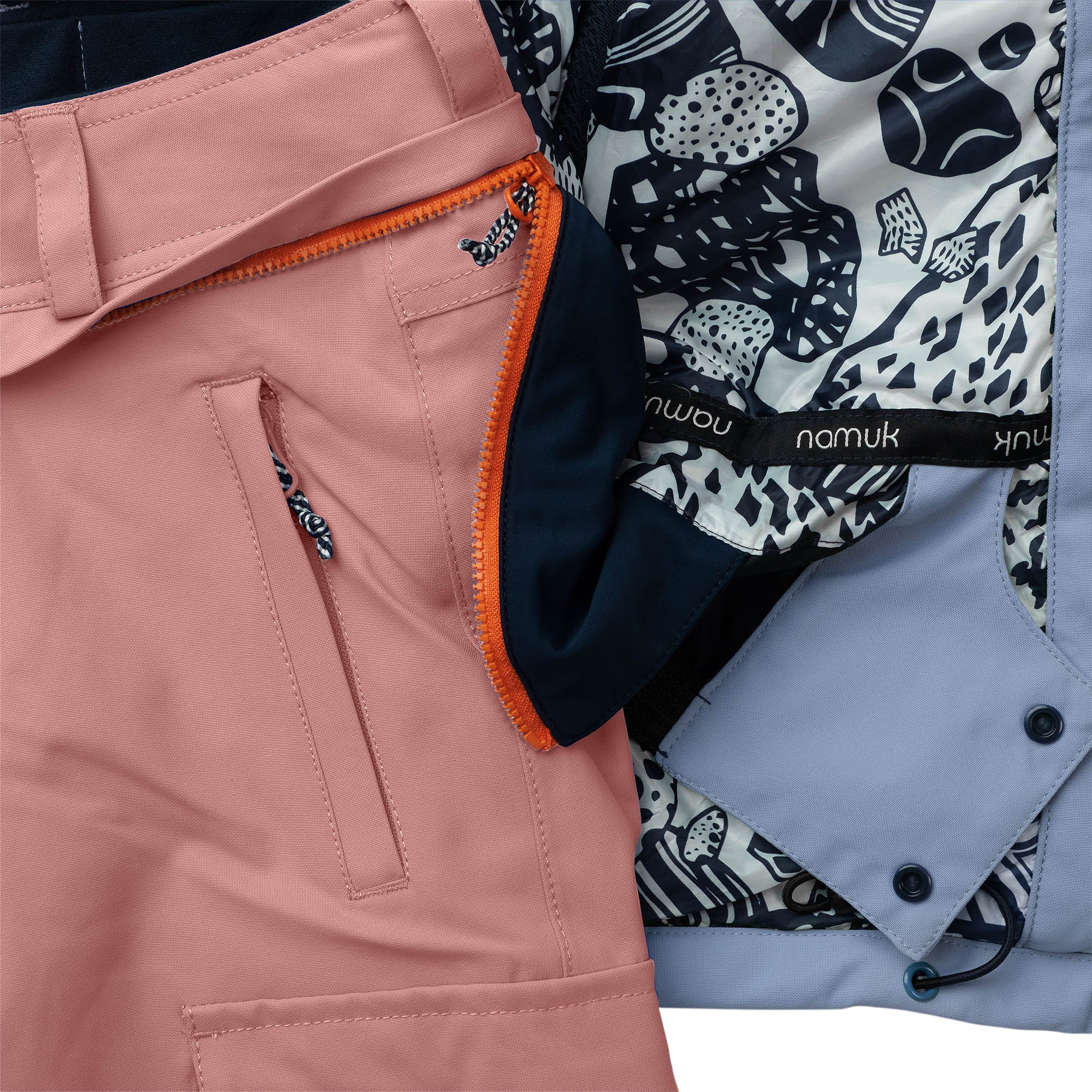 Skihose Crusade Dark rose