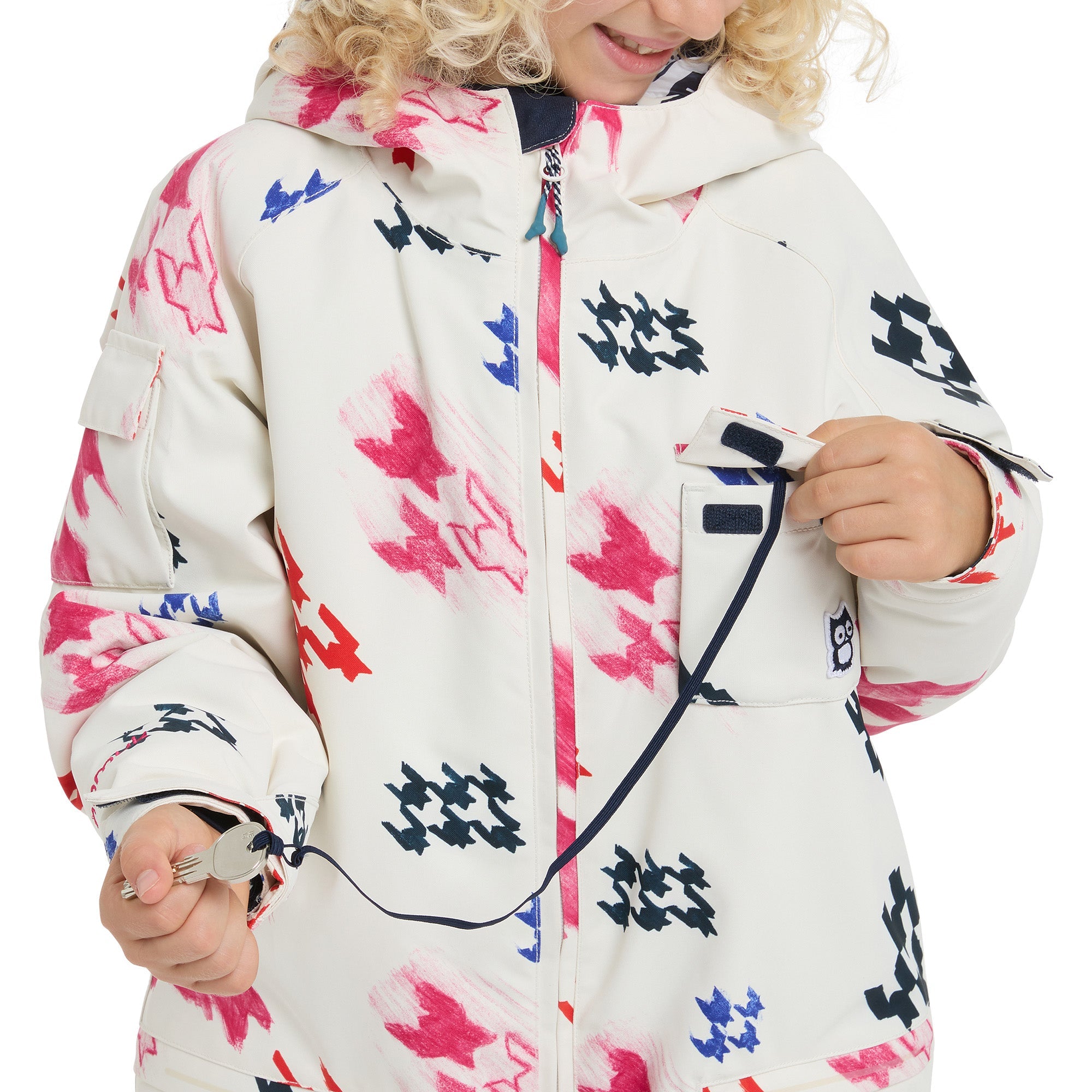 Combinaison de ski Quest Gerum Off white