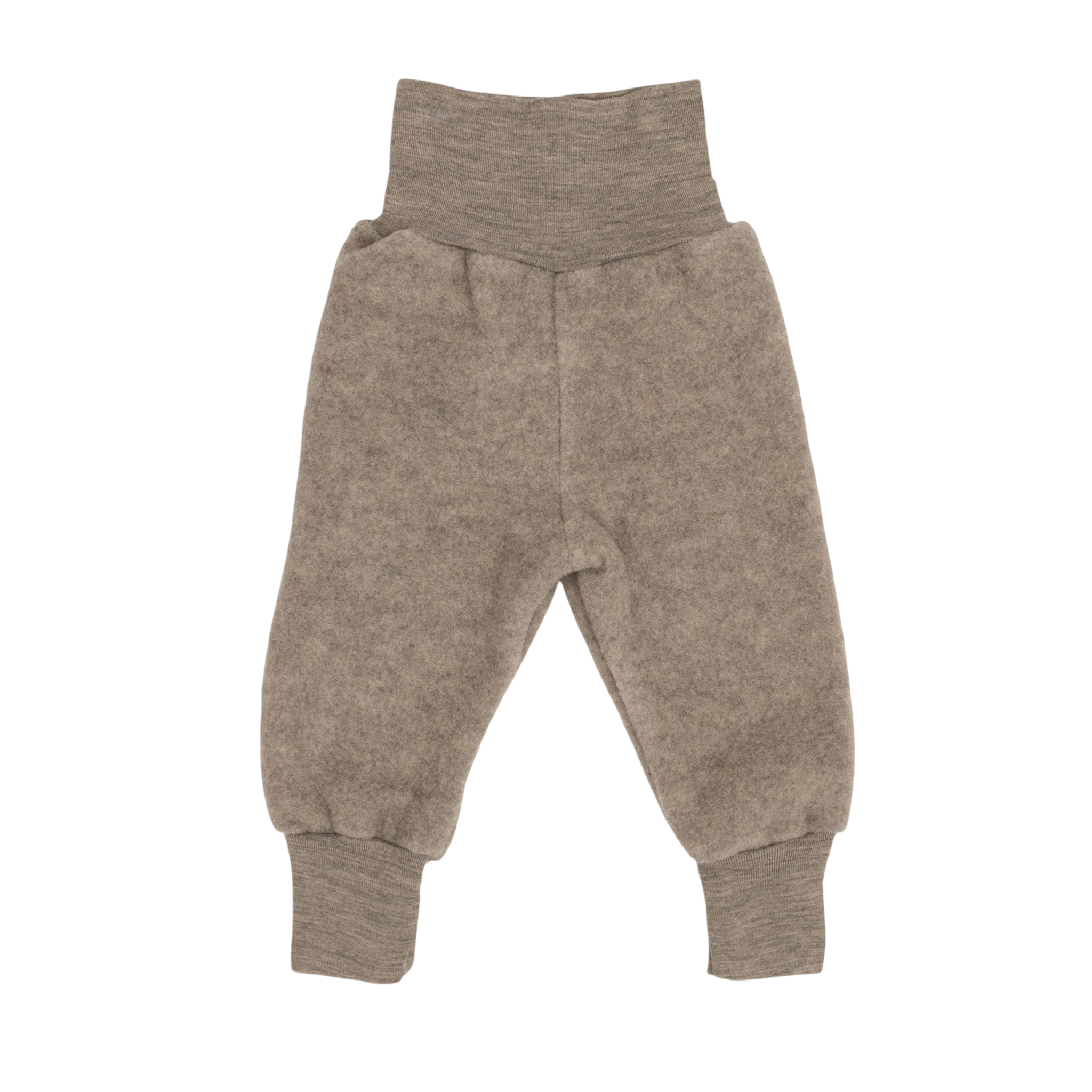 Engel Natur Baby Hose aus Merinowolle Walnuss Melange