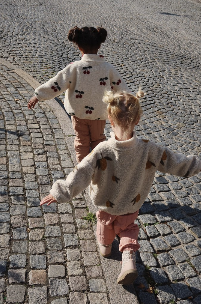 Jacket Jody Teddy Mon Grand Citron