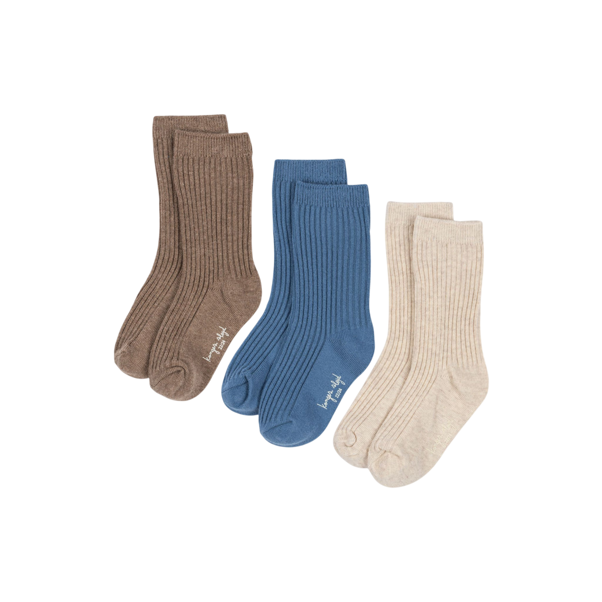 Socks set of 3 Rib Socks Sleet Mix