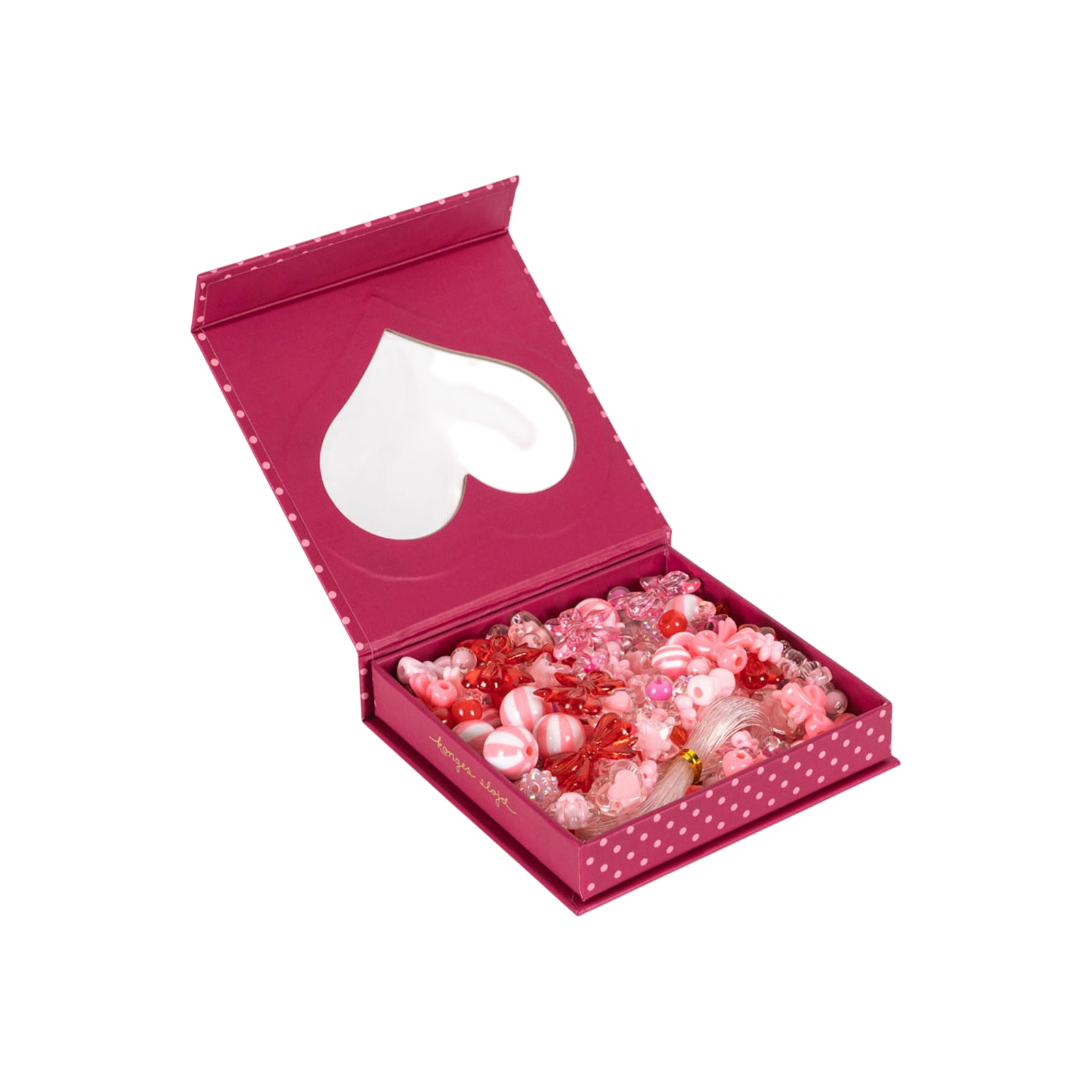 Bastelperlen Box Pink