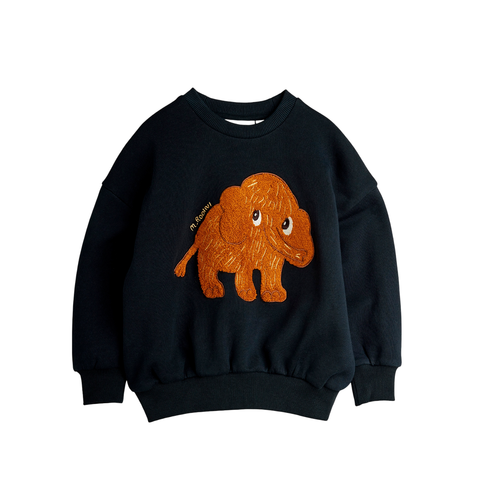 Sweat-shirt Mammouth Chenille Black