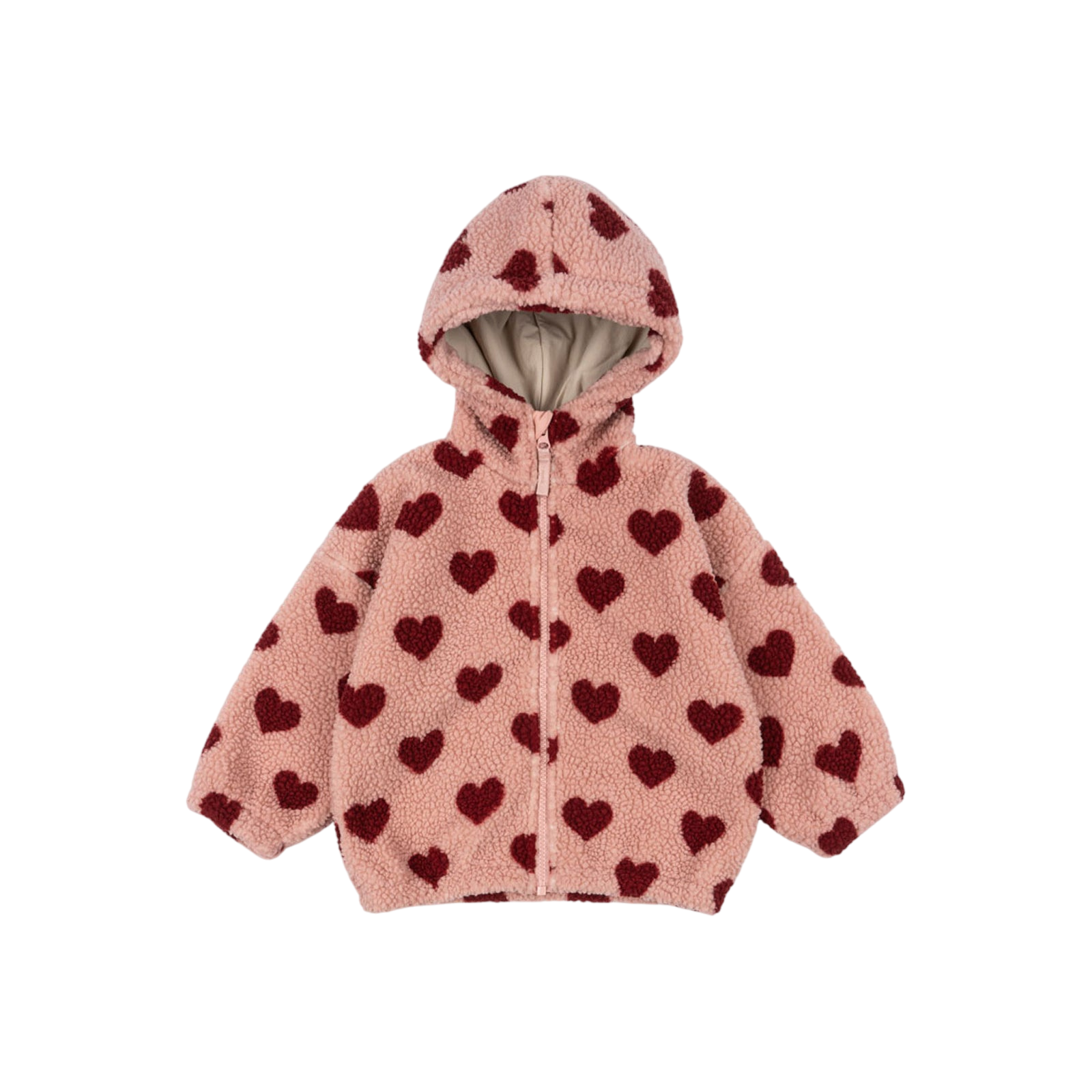 Veste Jody Teddy Coeur Mellow