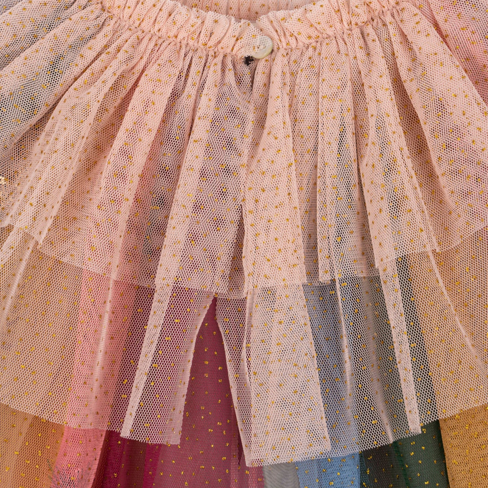 Rainbow Costume Glitter Evening Sand