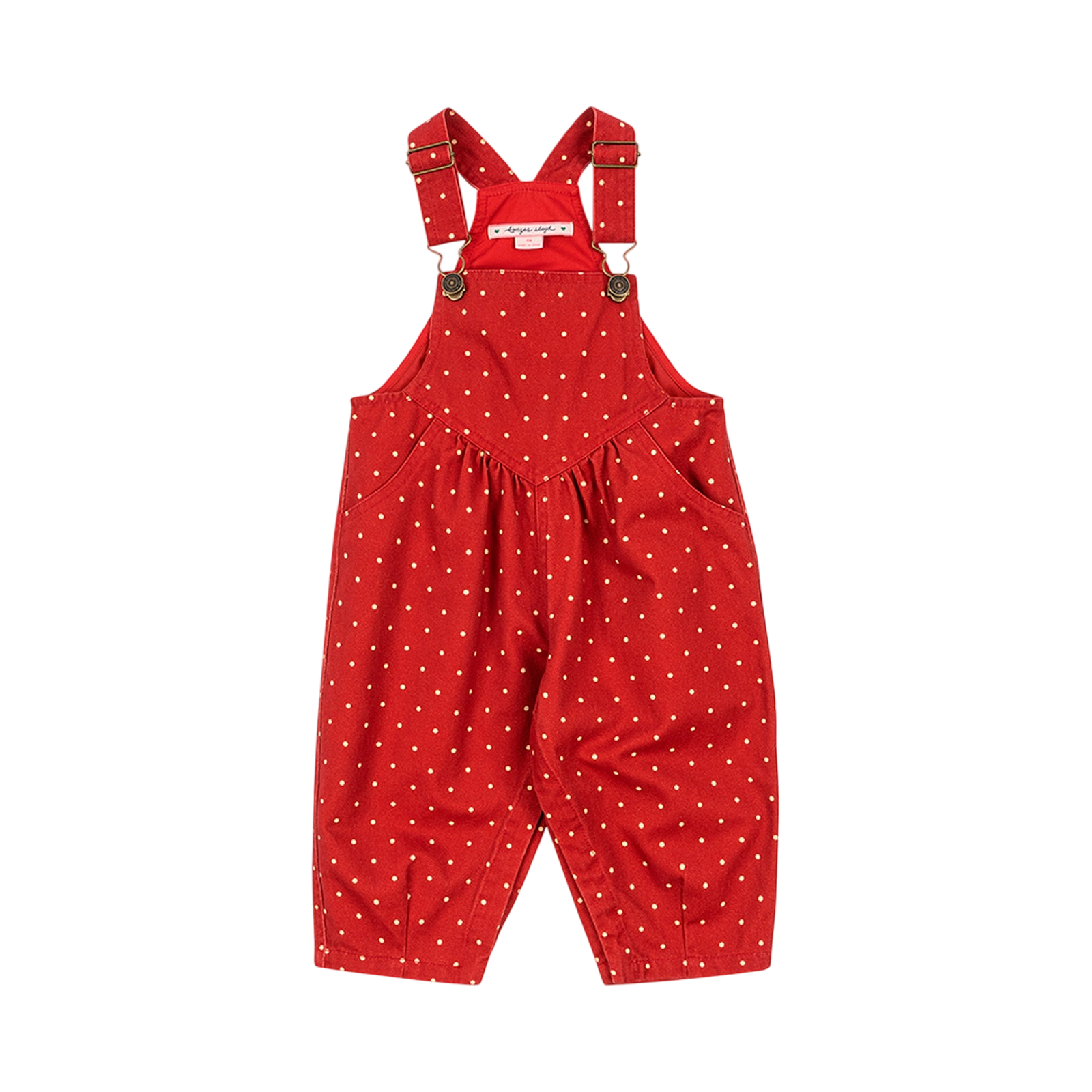 Latzhose Nola Strawberry Dot