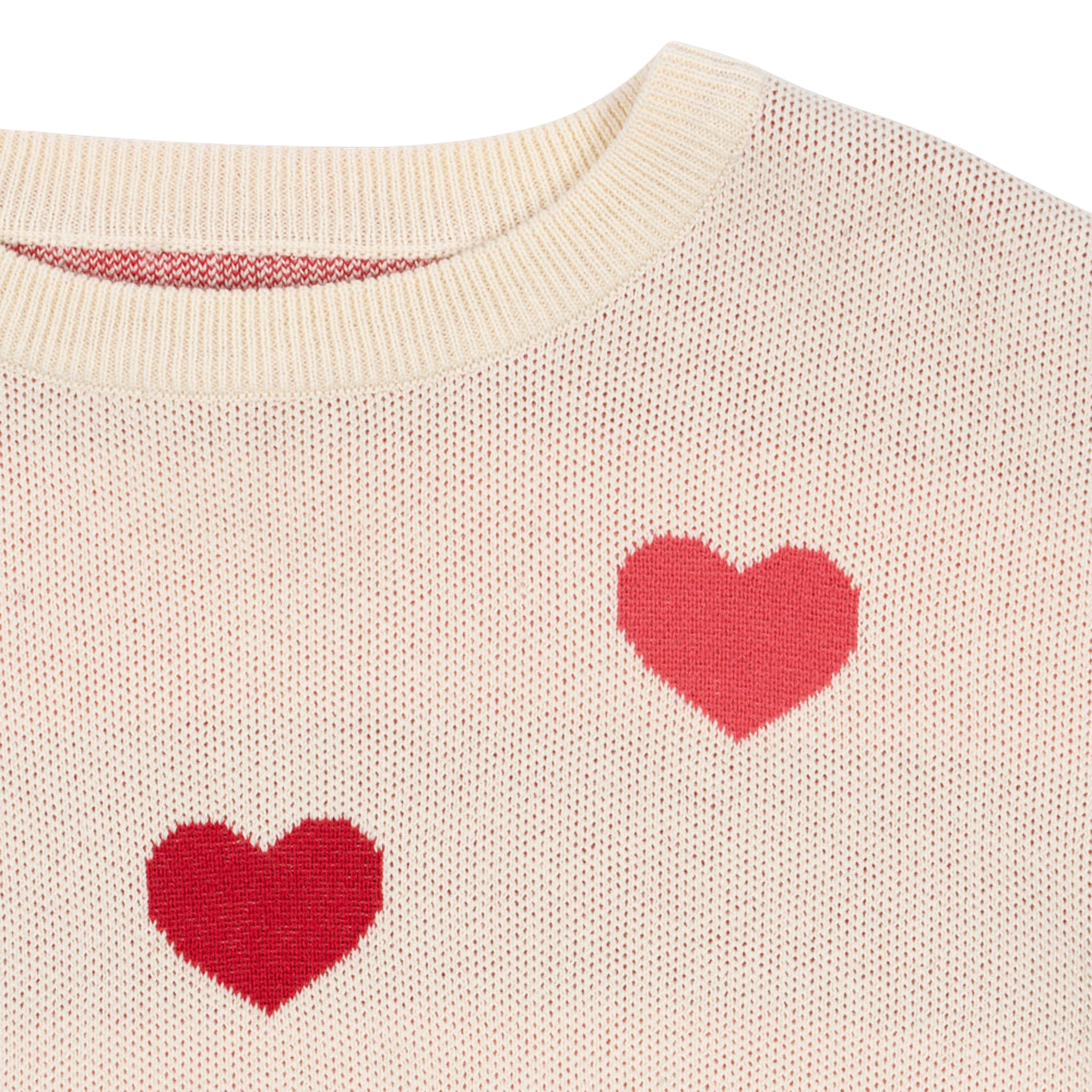 Pullover Lapis Coeur Coloré Duo Pink