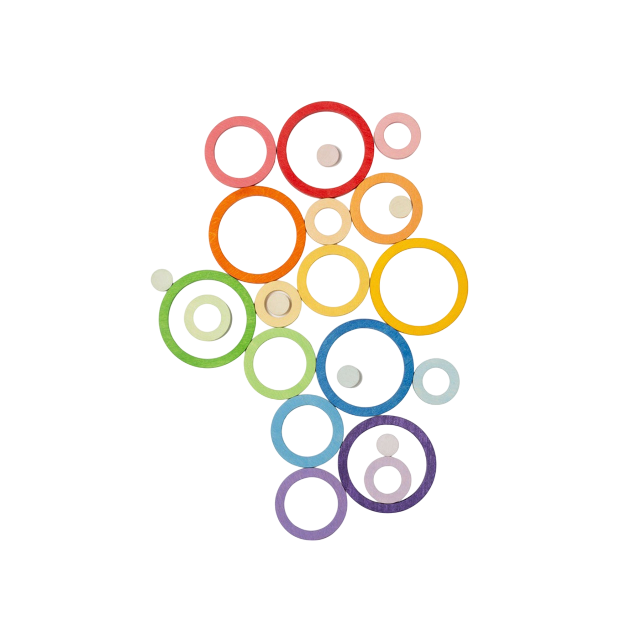 Holzringe 24 Stück Nestingringe Grapat