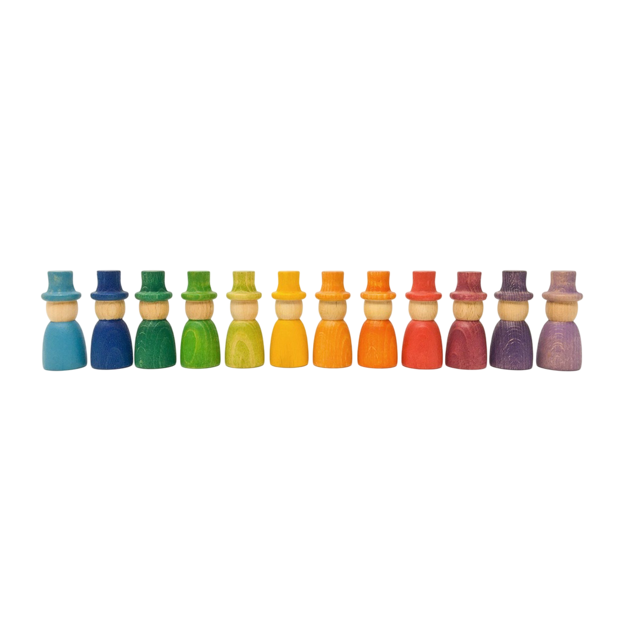 Set de figurines en bois Grapat le magicien