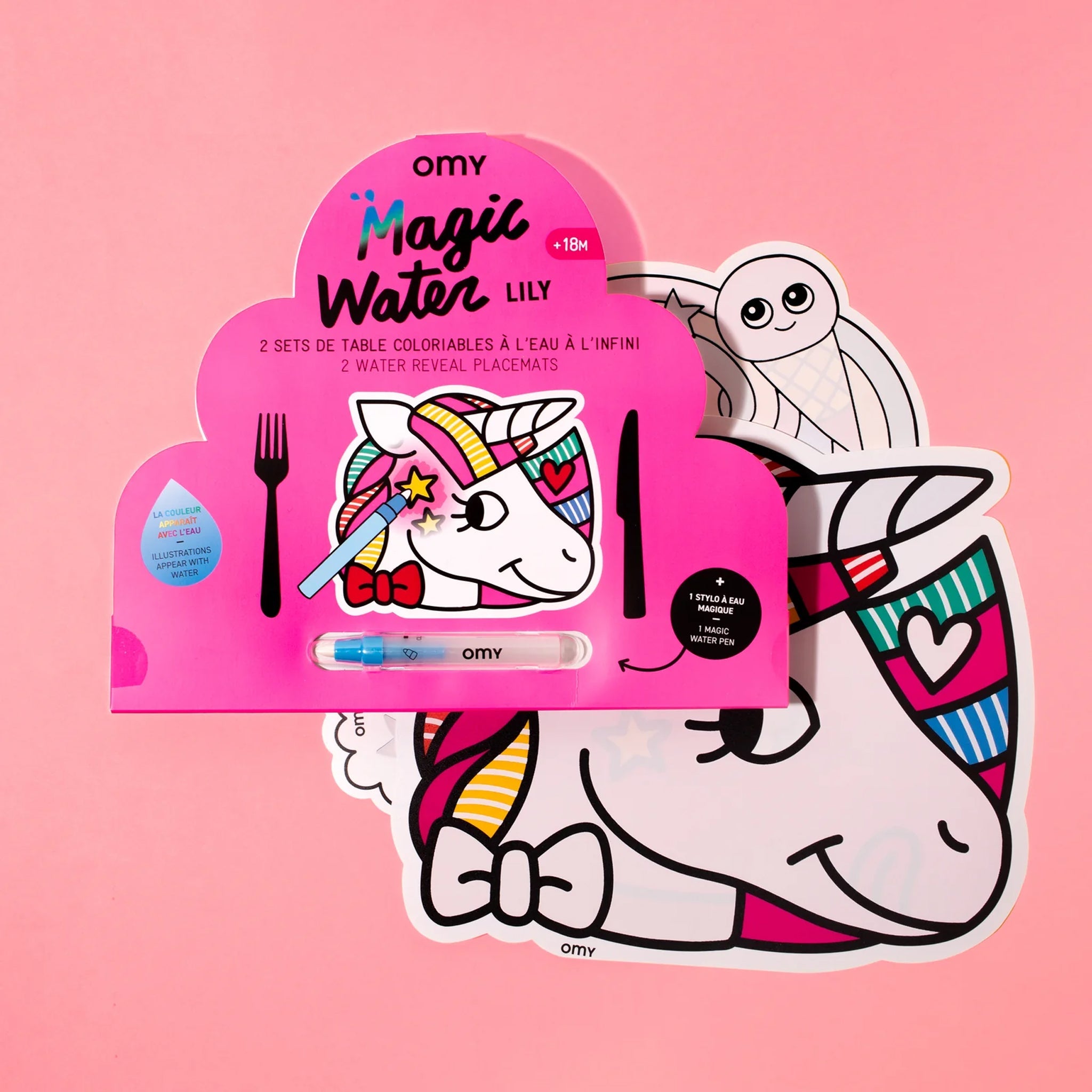 Ausmal-Tischsets Lily