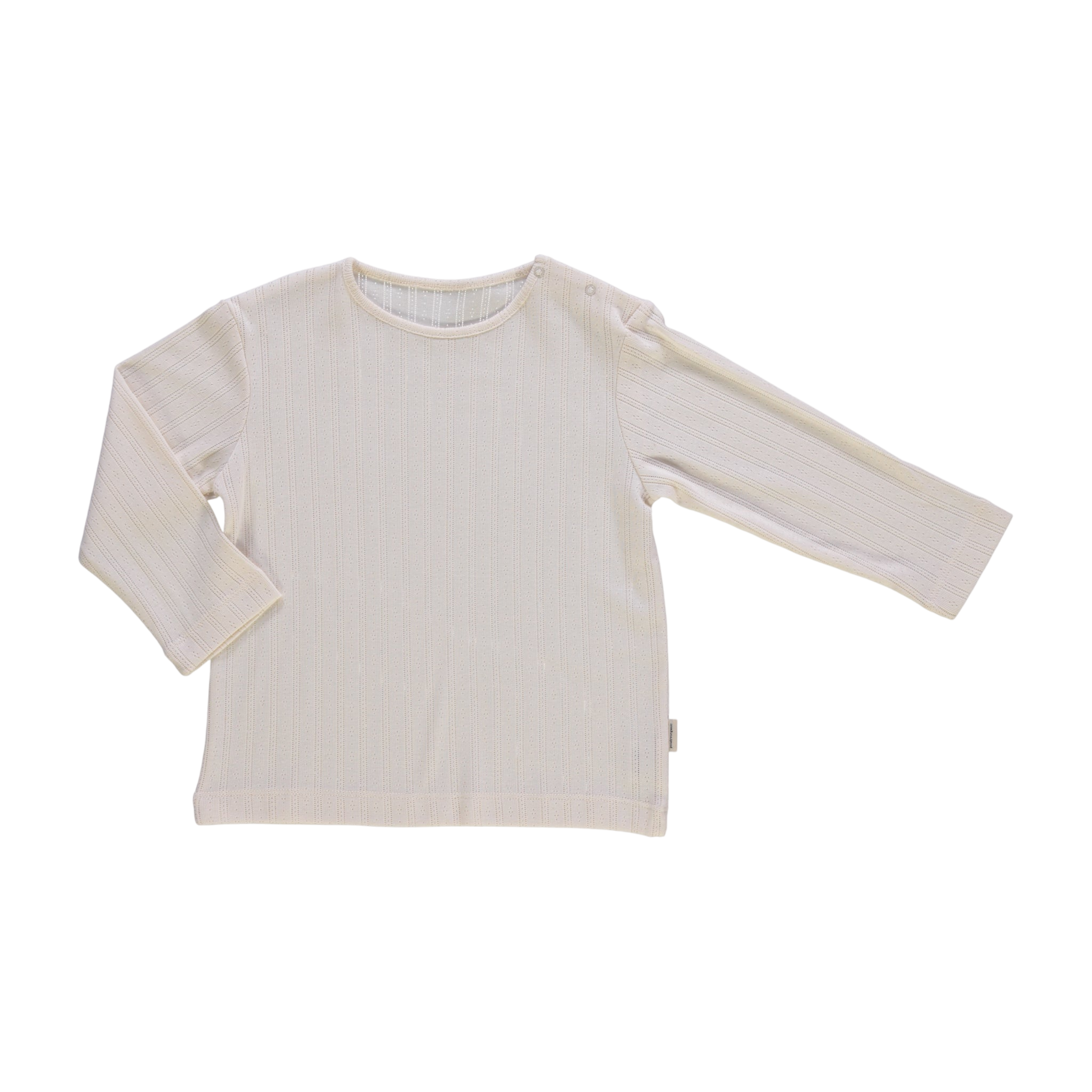 Langarmshirt Ajour24 Olive Ecru