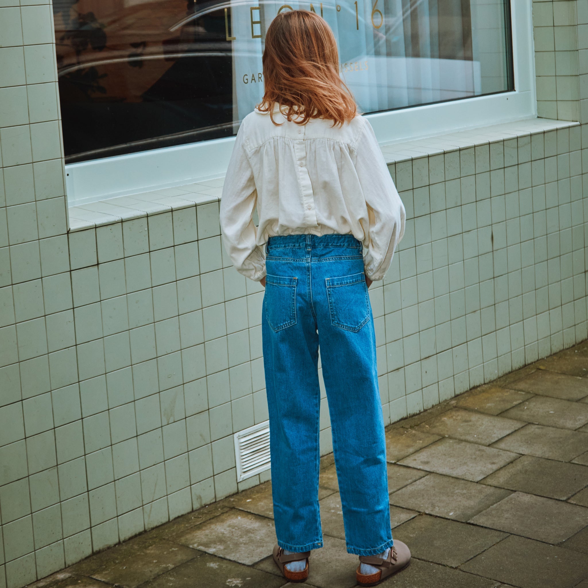 Blouse Col Claudine Amsonia Egret