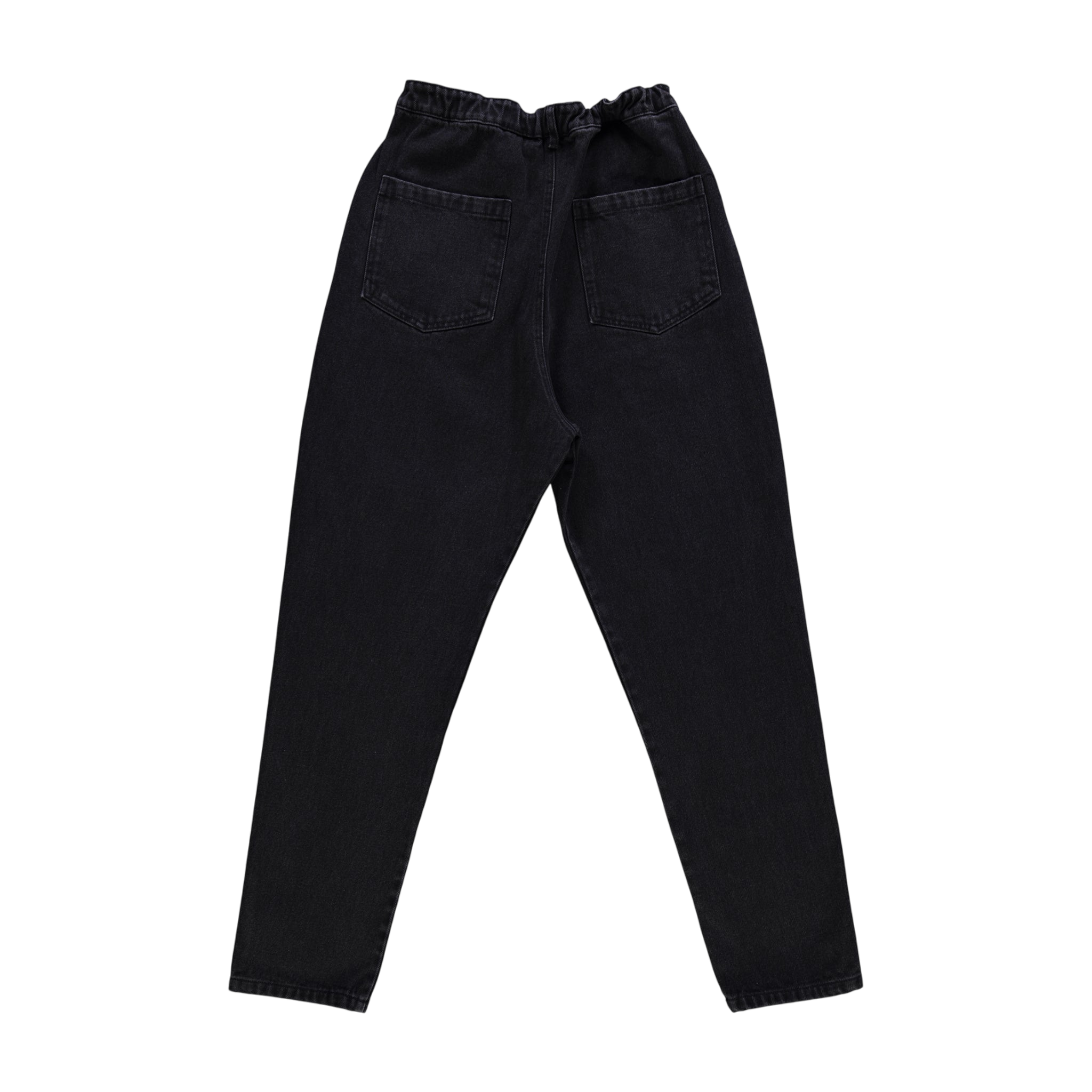 Adult Jeans Carotte Long Noir