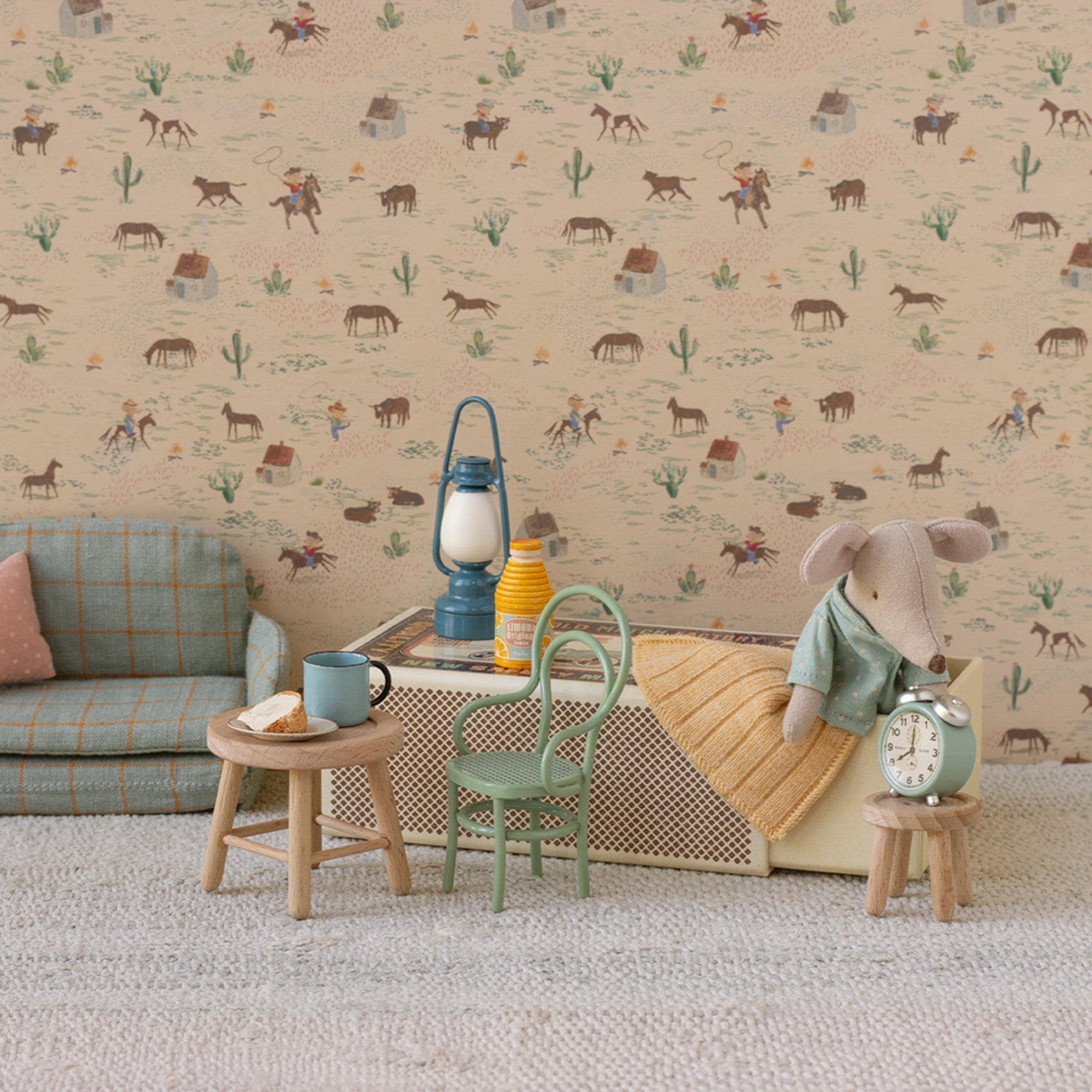 Maileg souris petit frère boîte d'allumettes