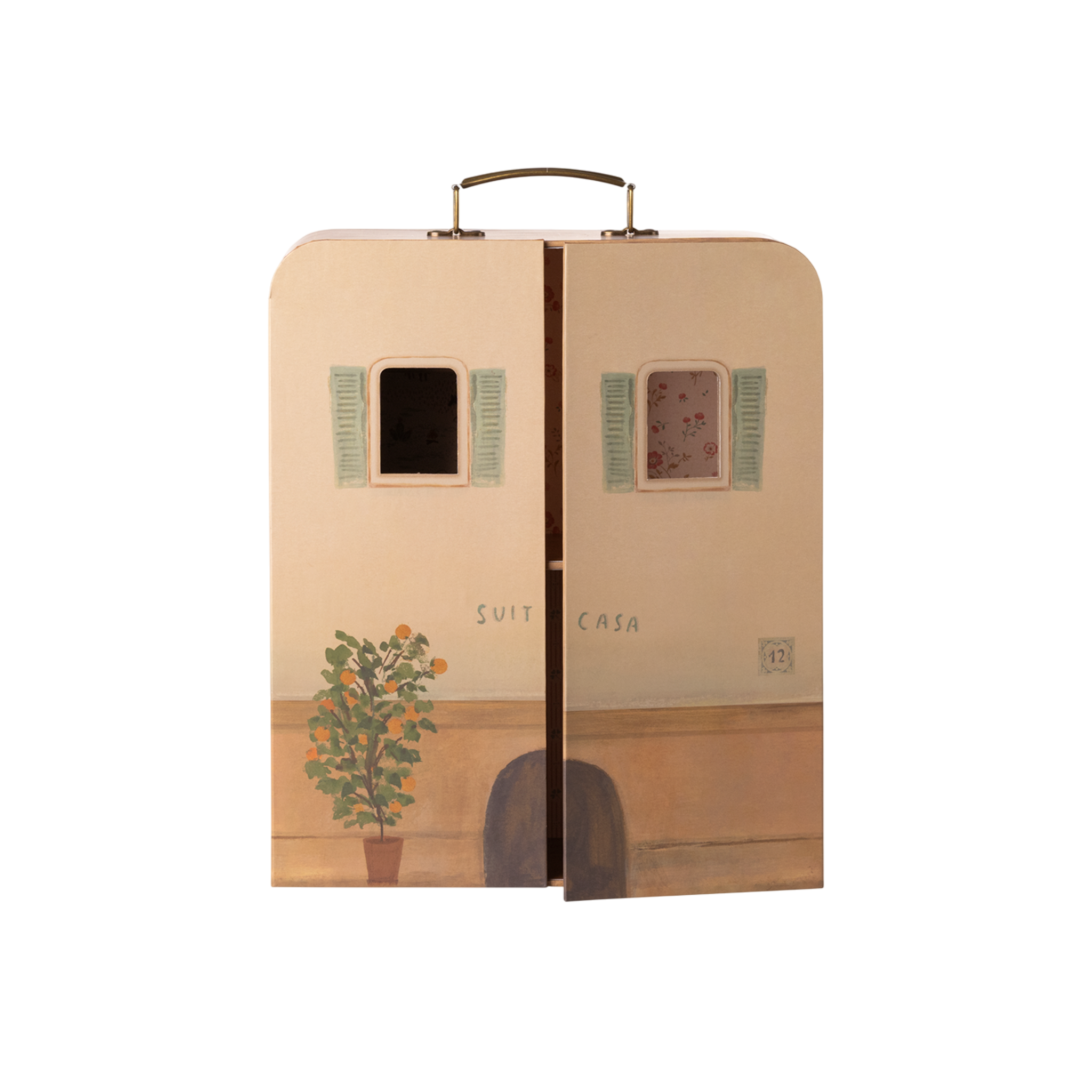 Maileg Maison de poupée valise SuitCasa Petite sœur et frère Souris