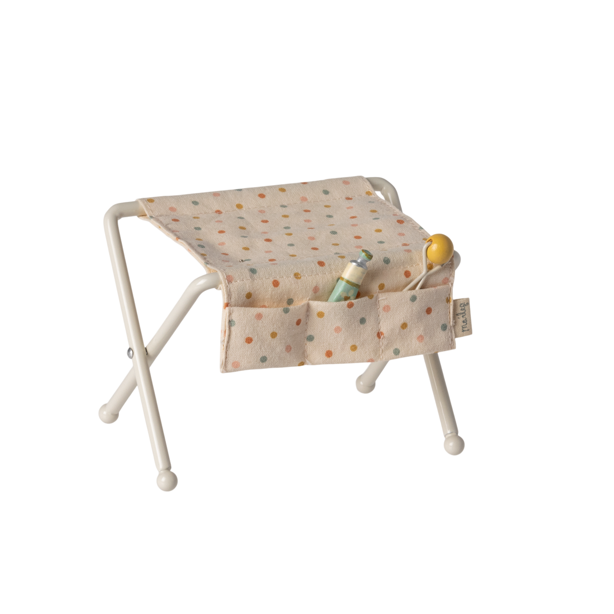 Maileg Changing Table Baby Mouse White