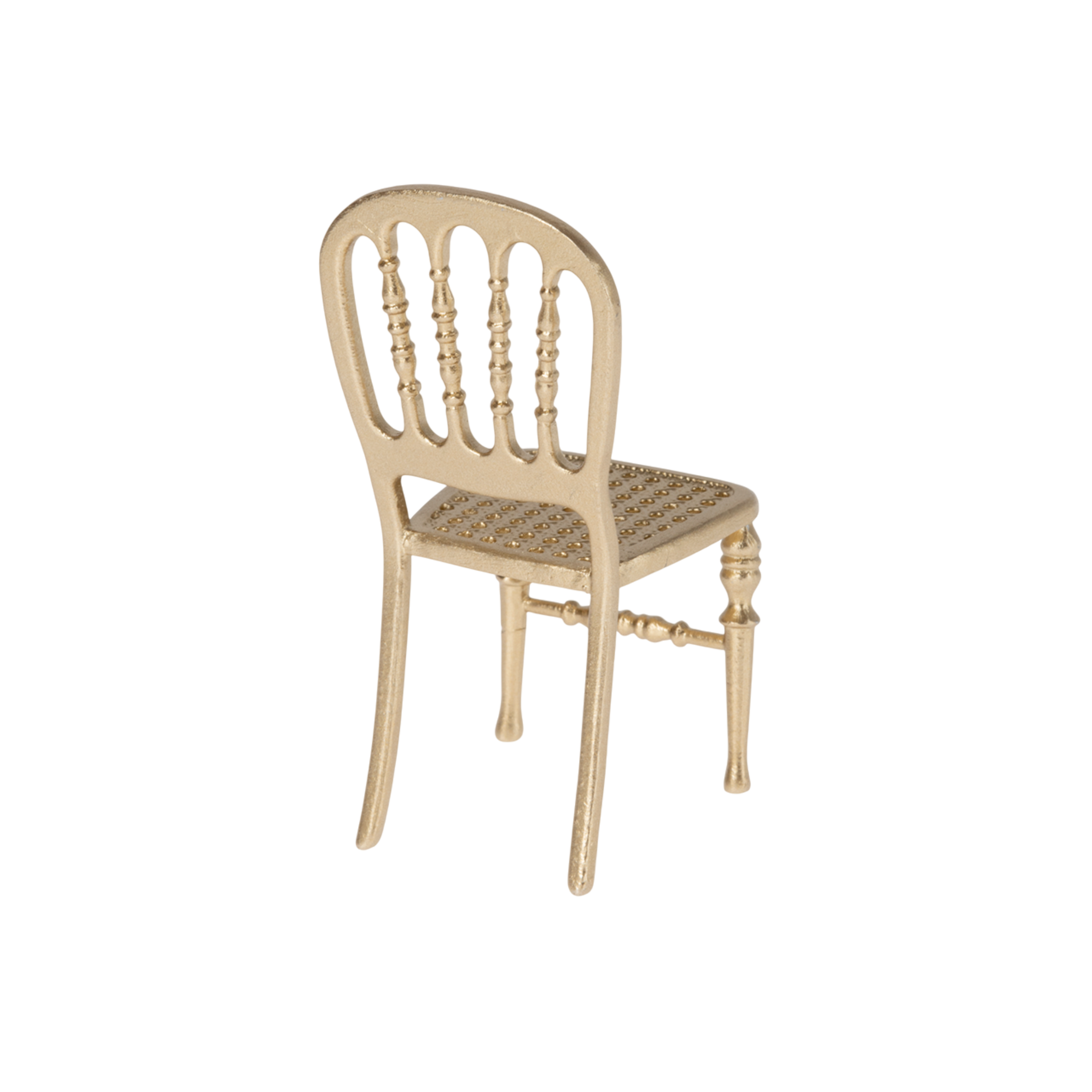Maileg chair mouse gold