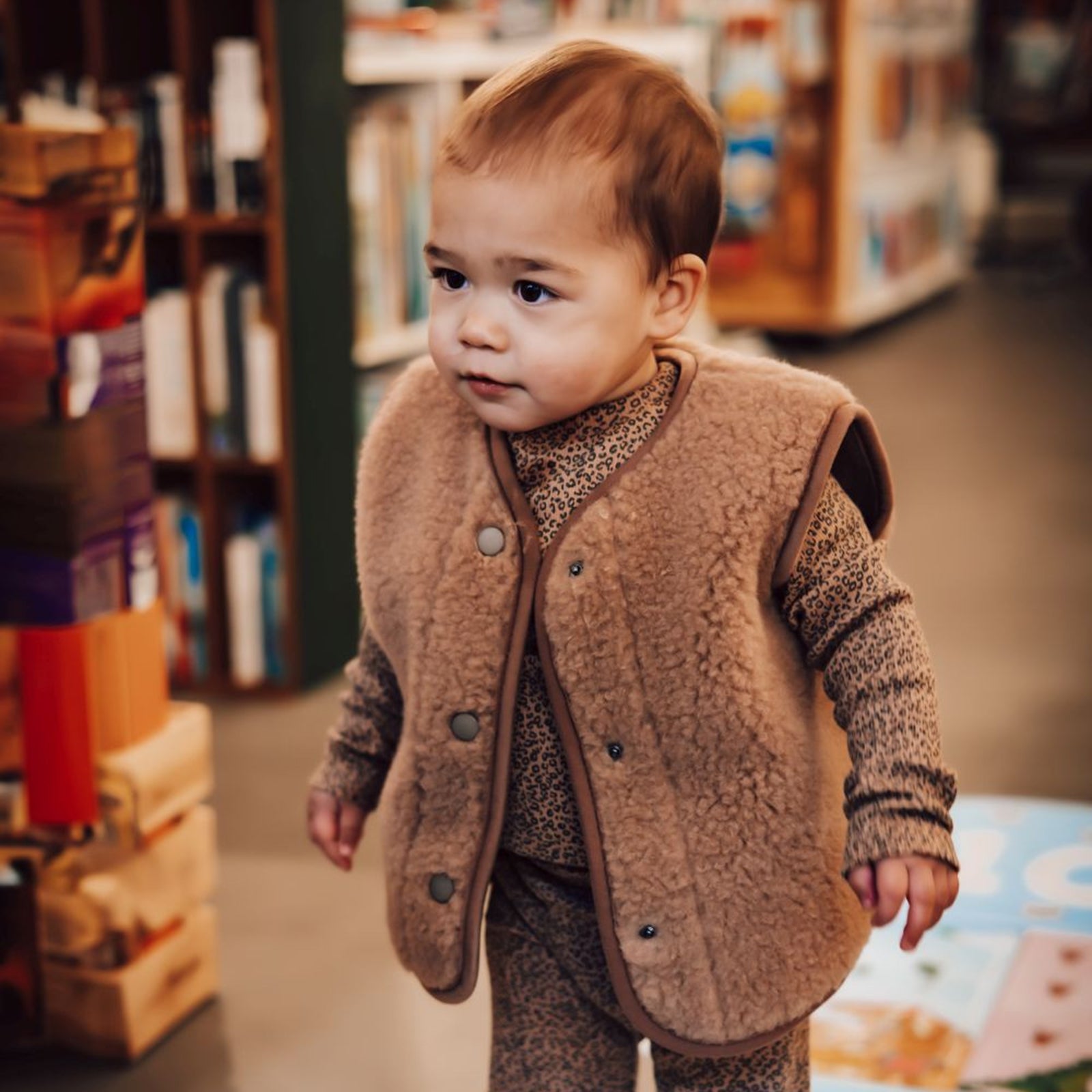 Gilet Tyb light Junior Rugby Tan