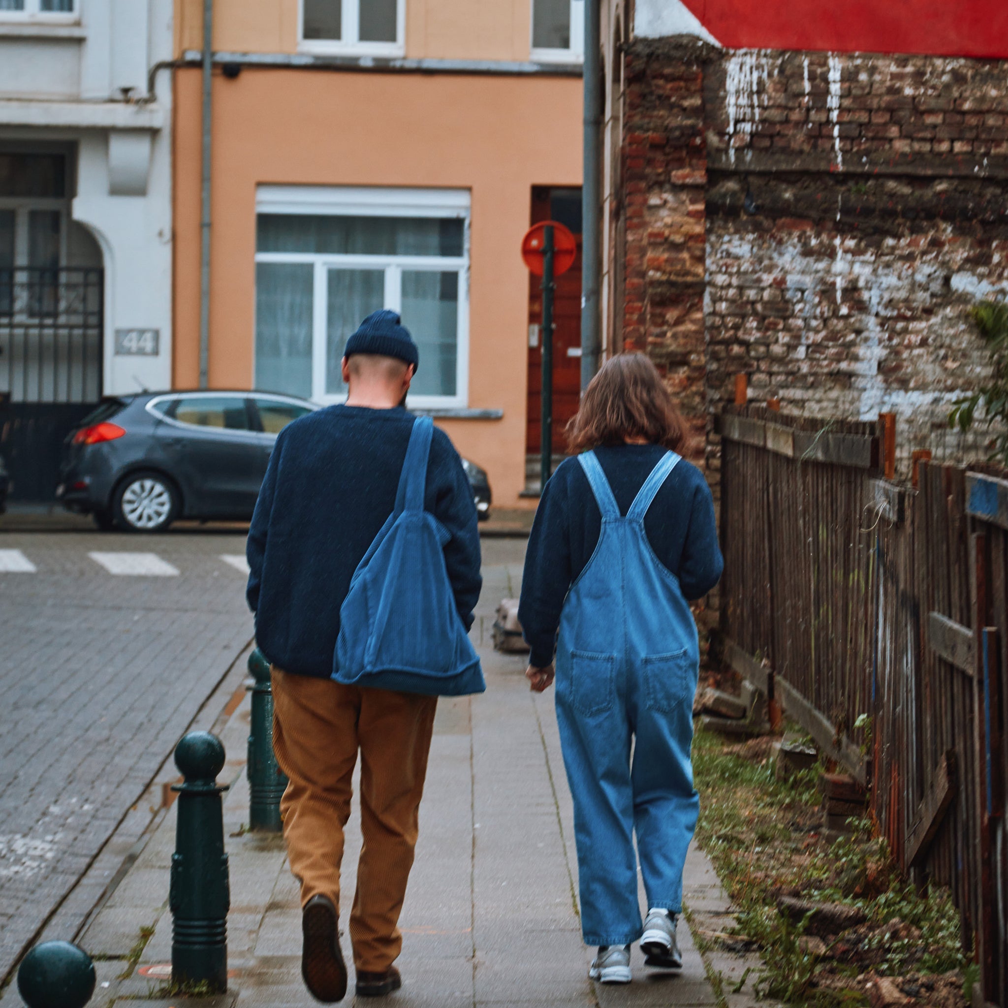 Adult dungarees Ciste Light Blue