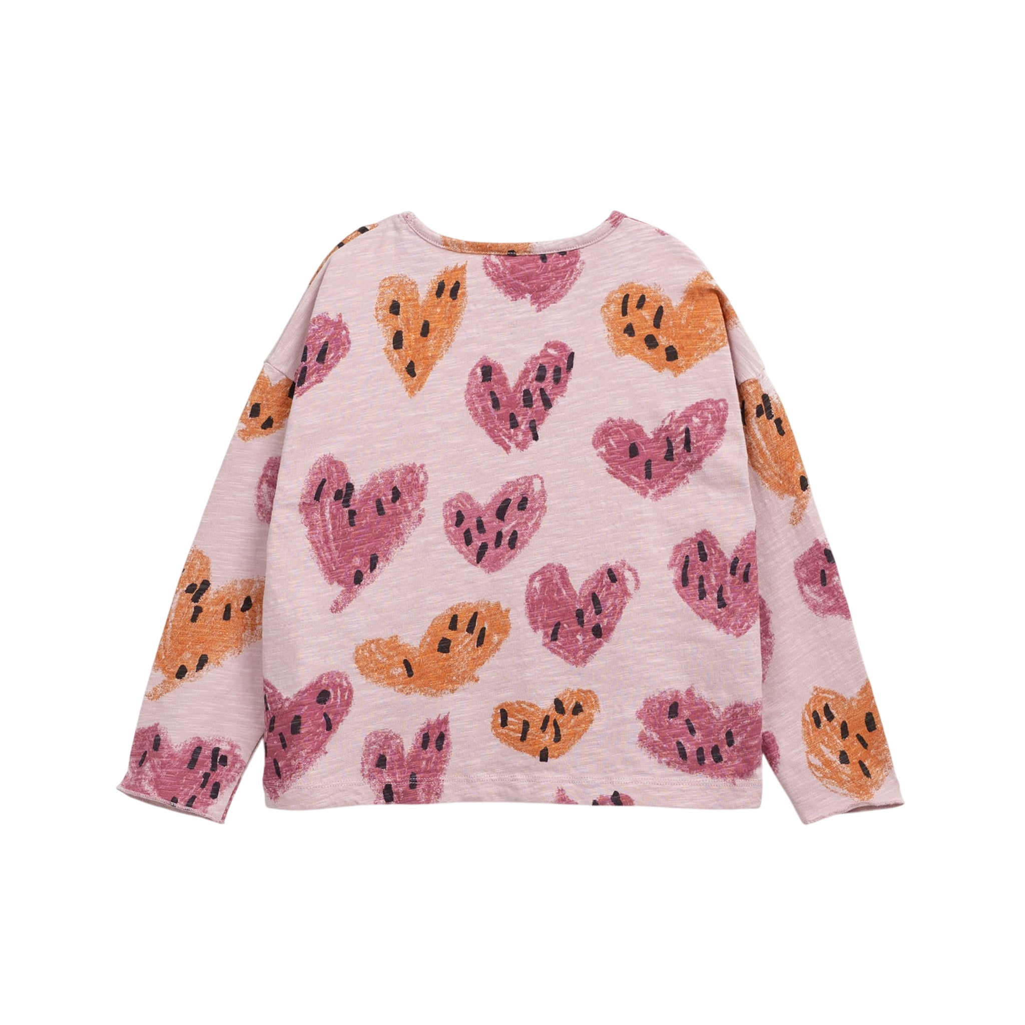 T-shirt à manches longues Flamé Jersey Rose