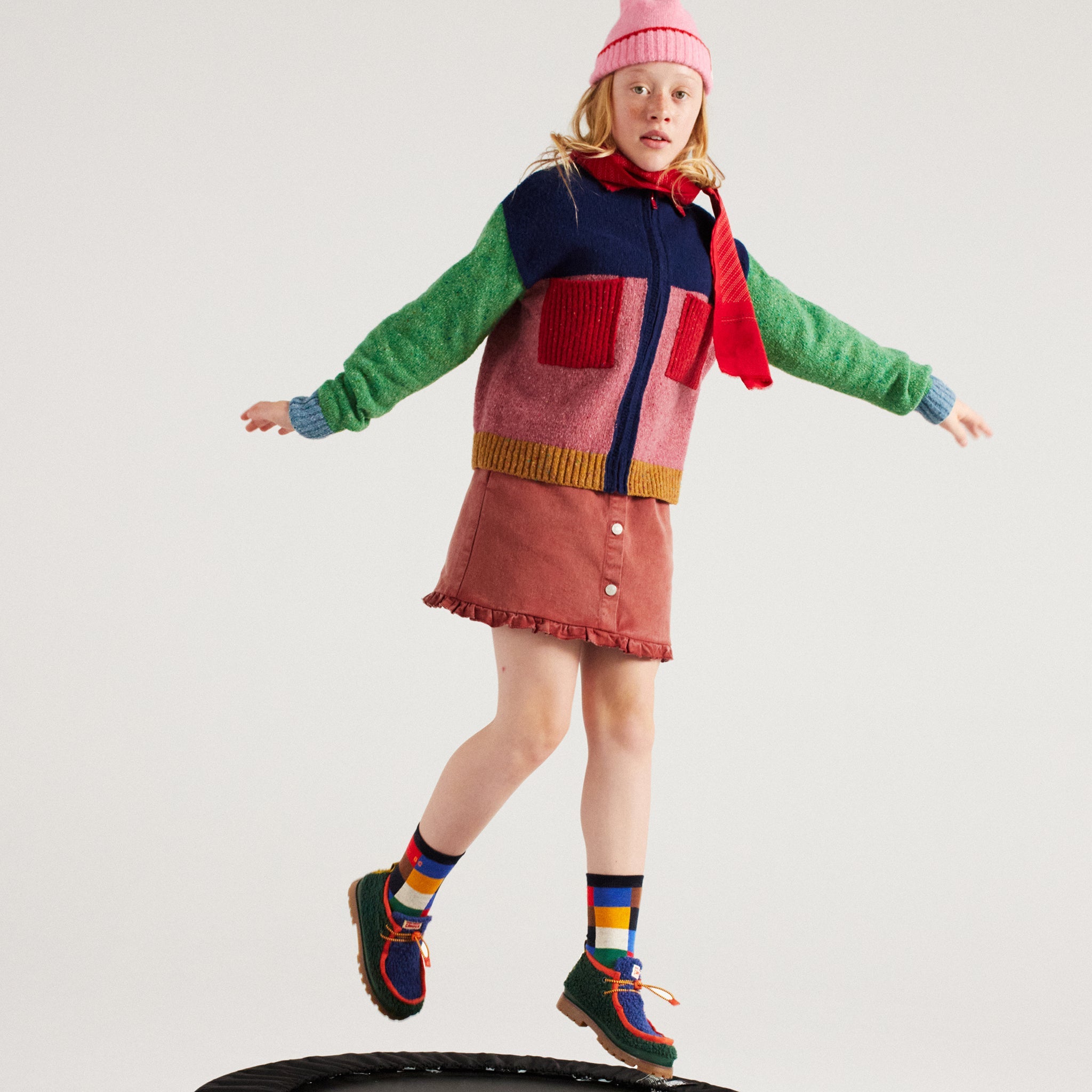 Chaussures Bobo Choses X Camper Compas Wallabee Multicolor