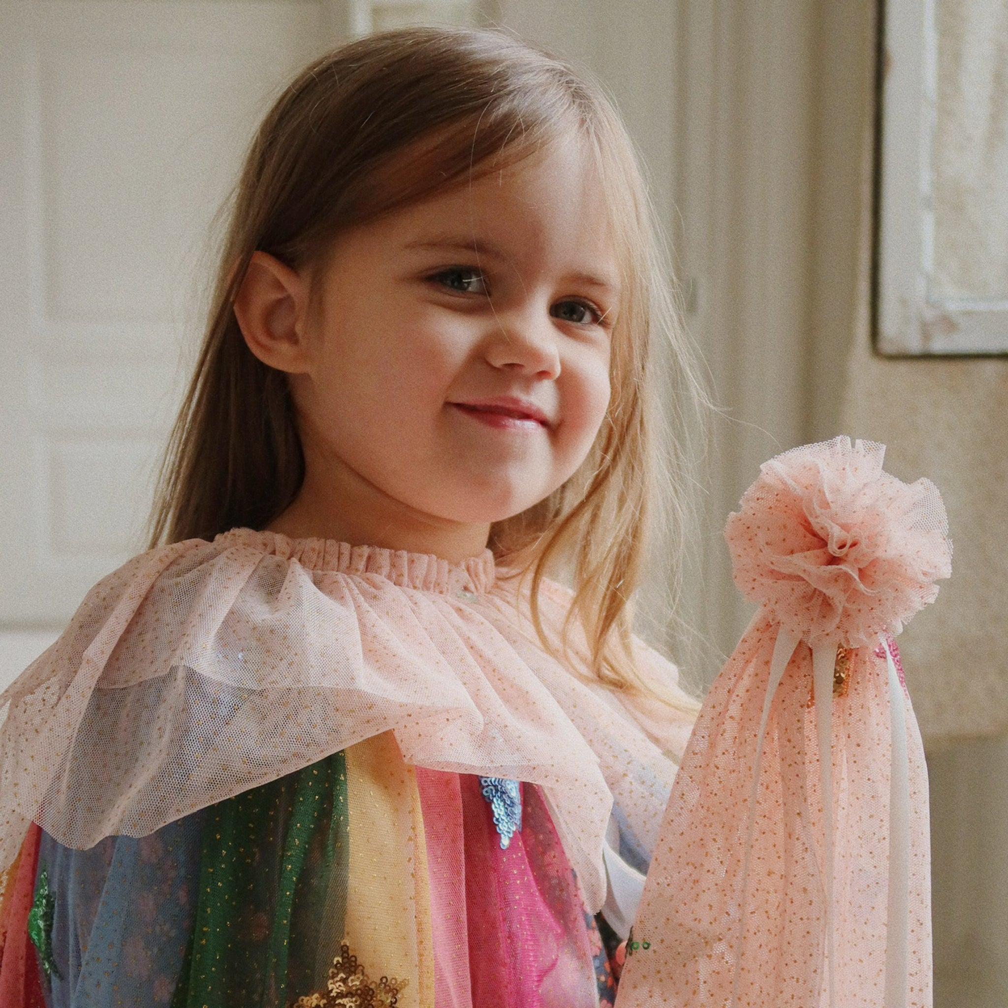 Rainbow Costume Glitter Evening Sand