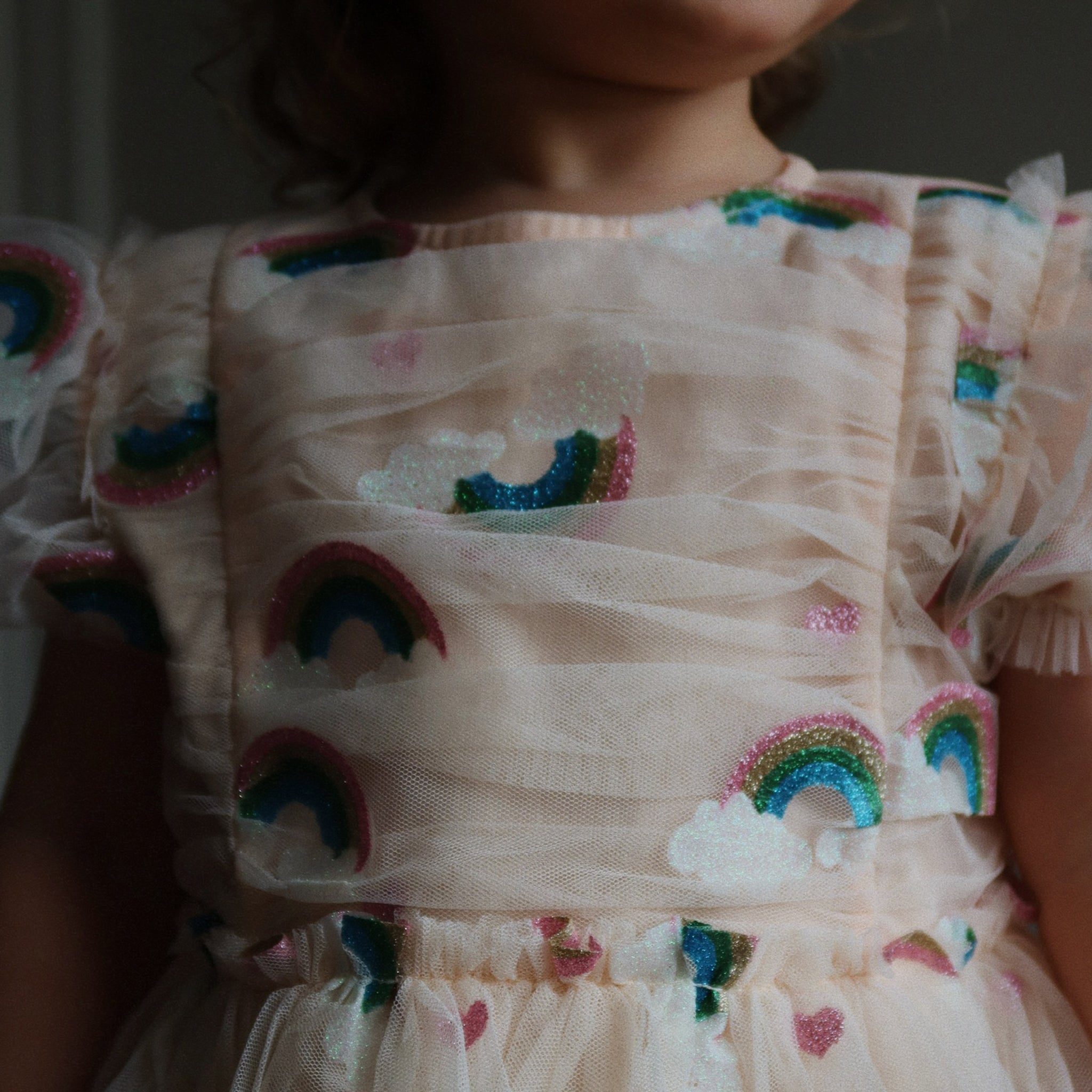 Kleid Tullie Rainbow Glitter
